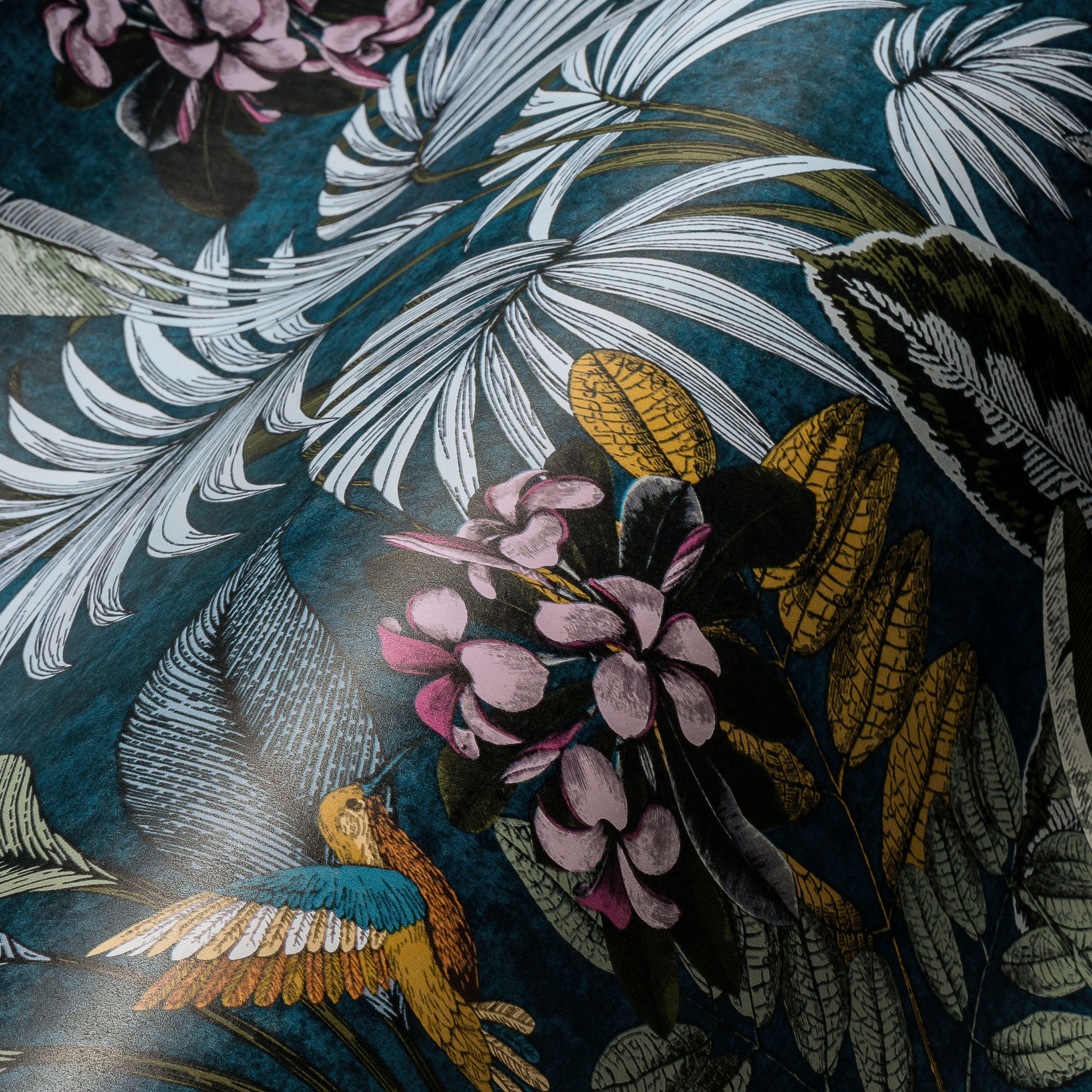 A.S. Création Vliestapete »PintWalls Dschungeltapete Floral«, matt-gemustert-neutral, Blätter Tapeten Wohnzimmer Schlafzimmer Küche modern Design Wandtapete