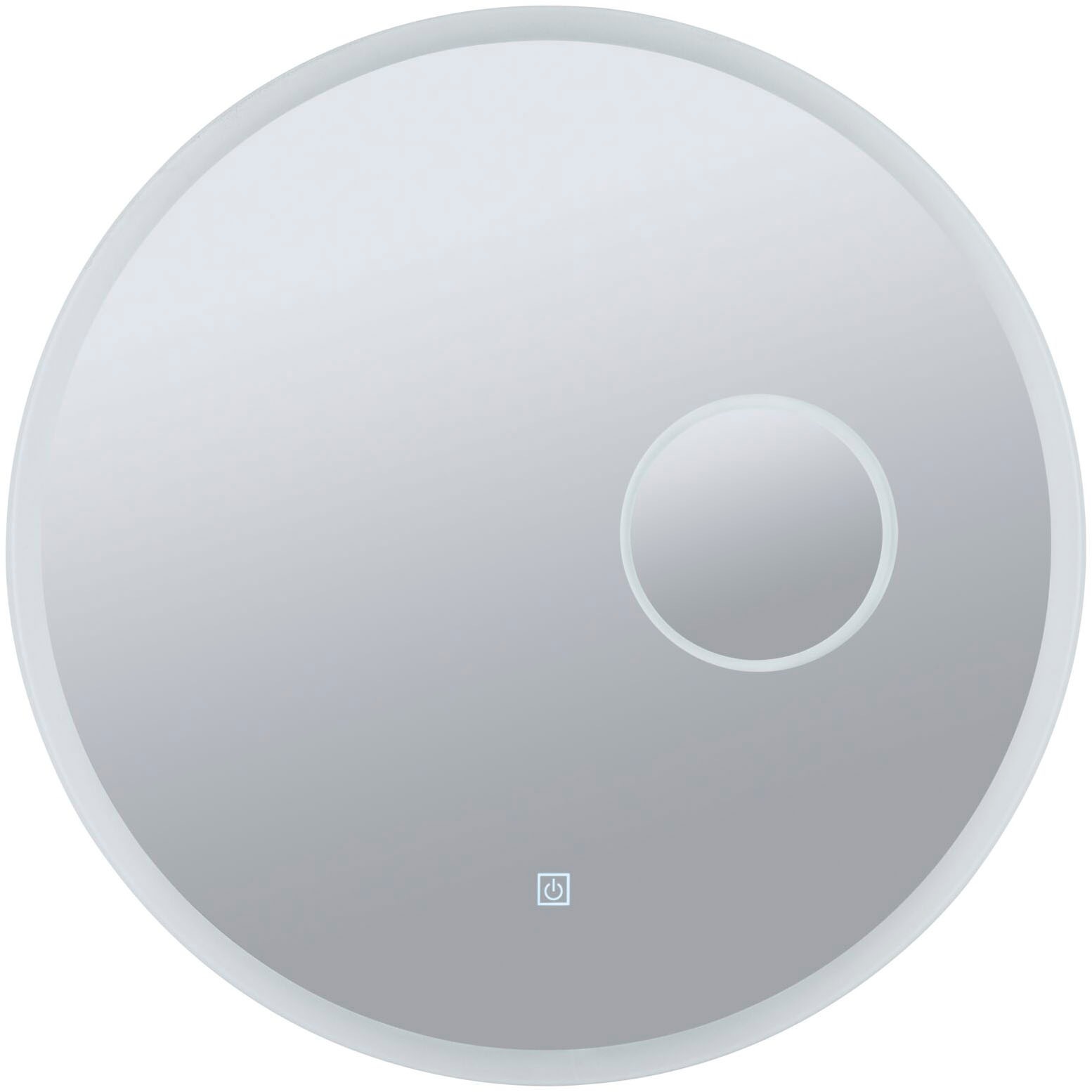 Paulmann LED Spiegelleuchte »LED Leuchtspiegel Mirra IP44 dimmbar Spiegel« günstig online kaufen