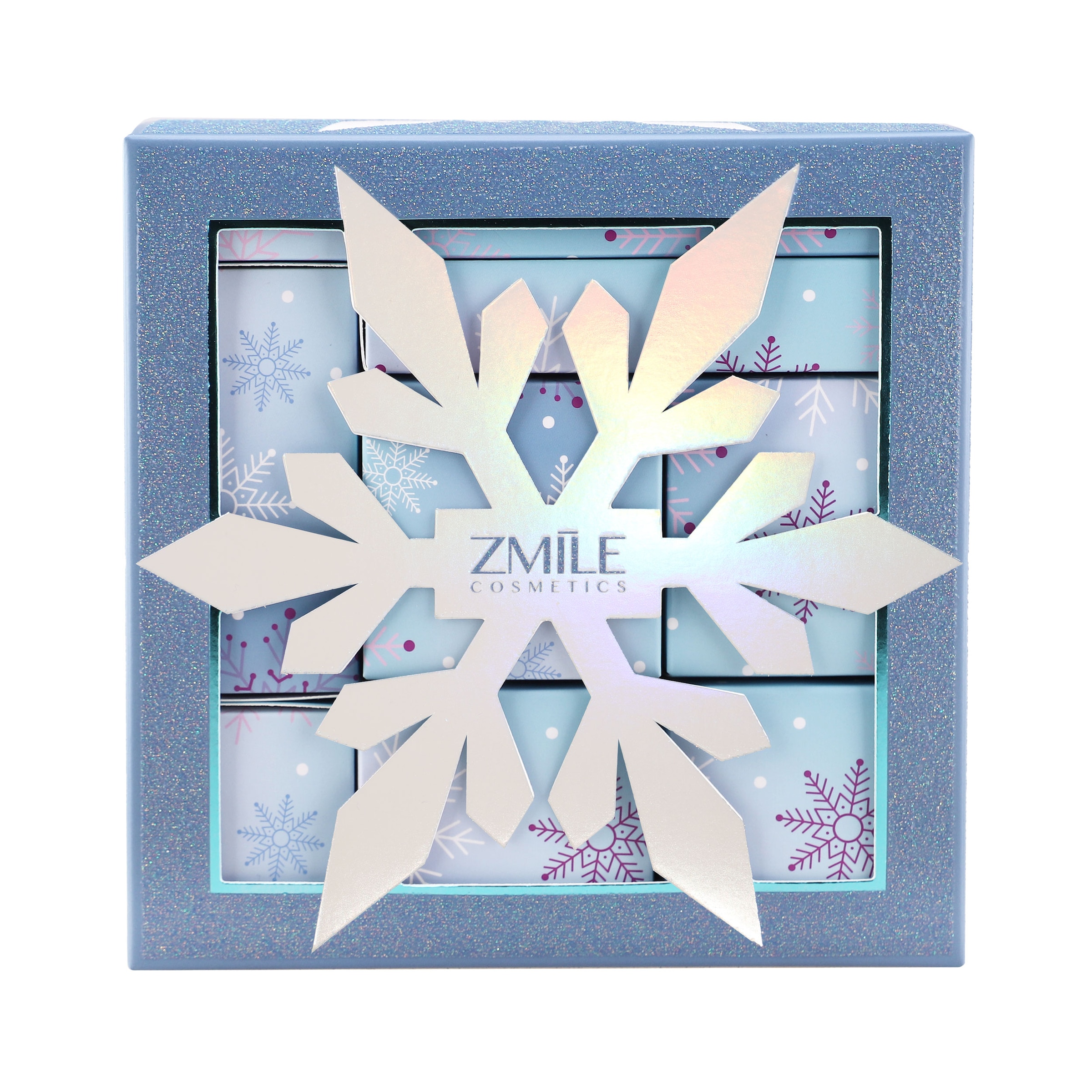 ZMILE COSMETICS Kosmetik-Adventskalender »ZMILE COSMETICS  Adventskalender Snow Flake Cube frosty white« ab 12 Jahren vegan