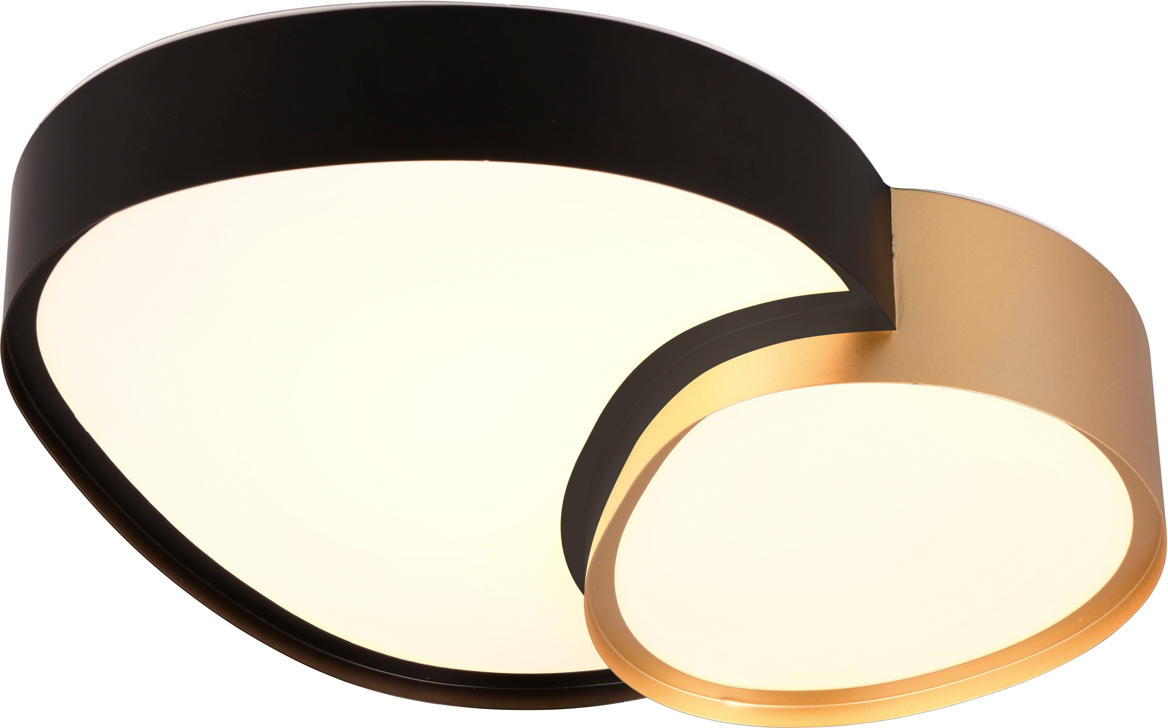 TRIO Leuchten LED Deckenleuchte »RISE, LED Deckenlampe 21W 2400 Lumen warmw günstig online kaufen