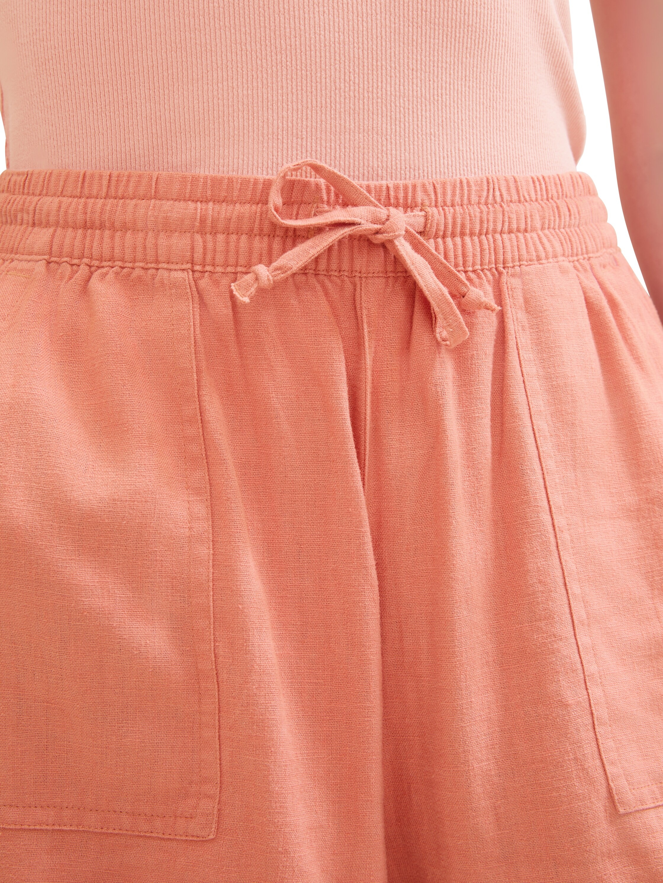 TOM TAILOR Denim Shorts, Sommerhose mit seitlichen Eingriffstaschen