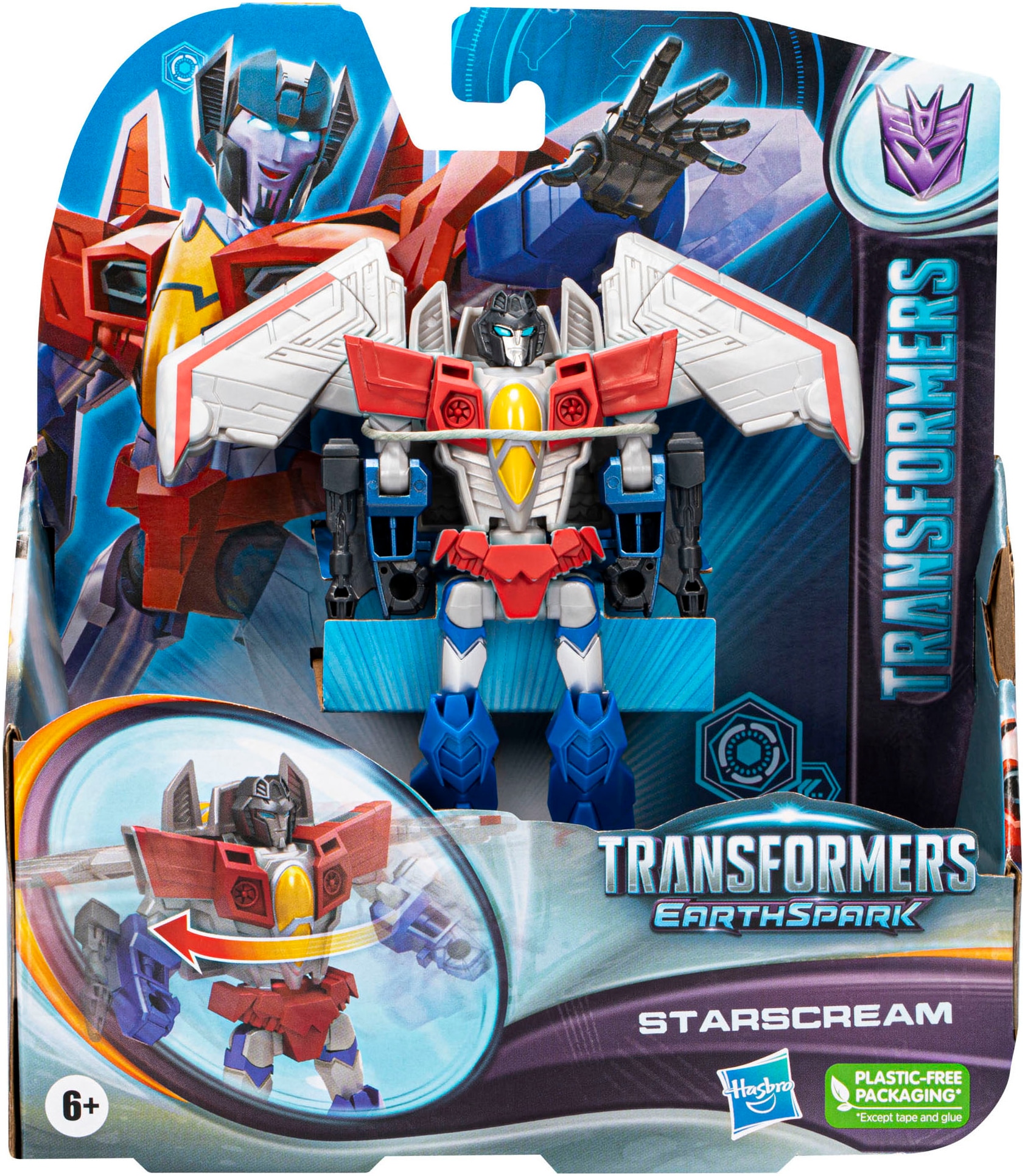 Hasbro Actionfigur »Transformers EarthSpark, Warrior Starscream«