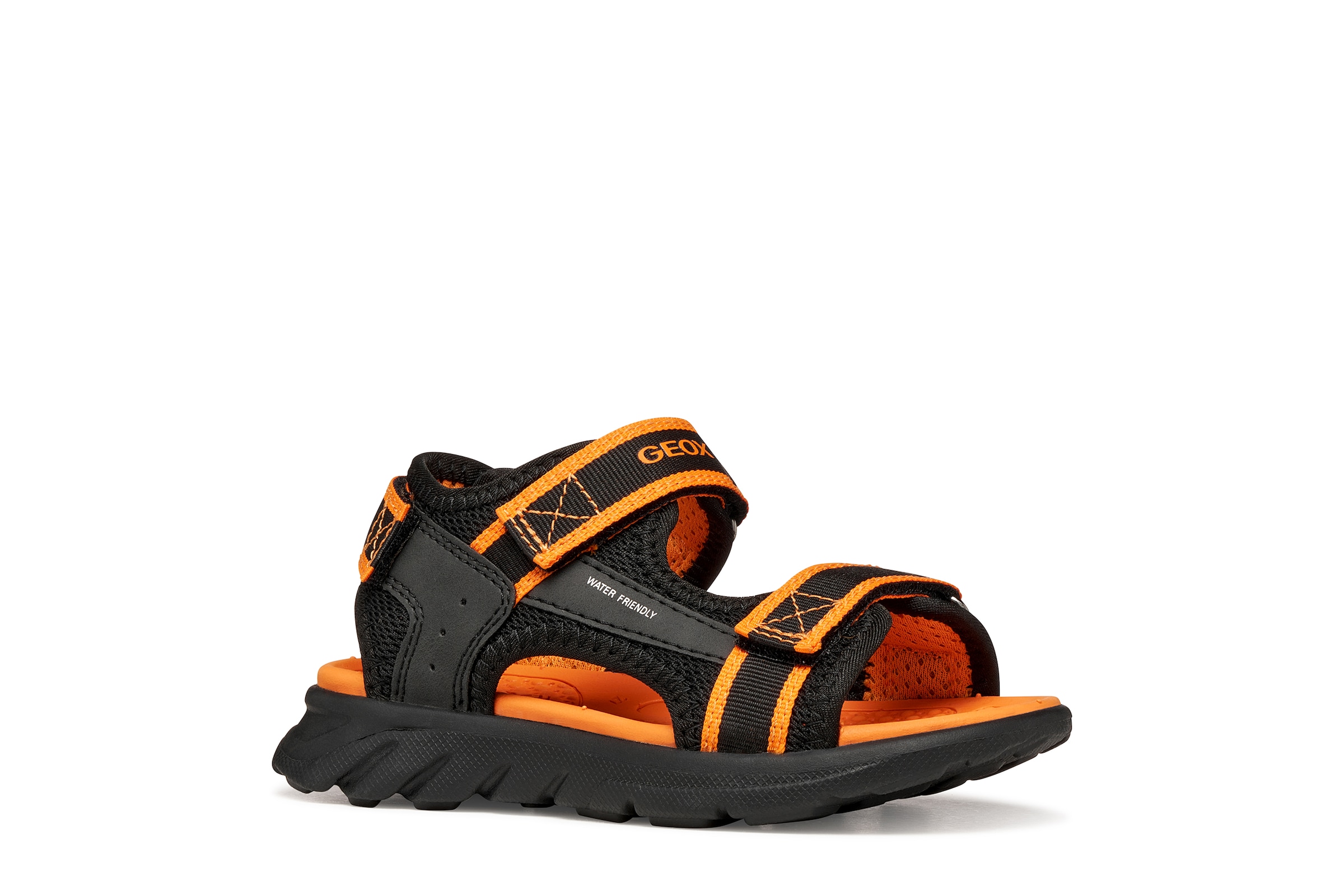 Geox Sandale »J SANDAL AIRADYUM BO«  Klettschuh, Freizeitschuh mit Größenschablone zum Download