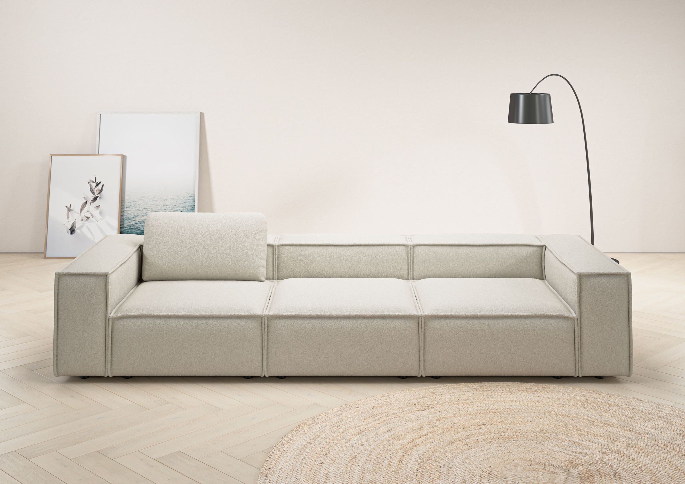 PLACES OF STYLE 3,5-Sitzer »Watertown, modernes Big-Sofa XXL, 336 cm Breite günstig online kaufen