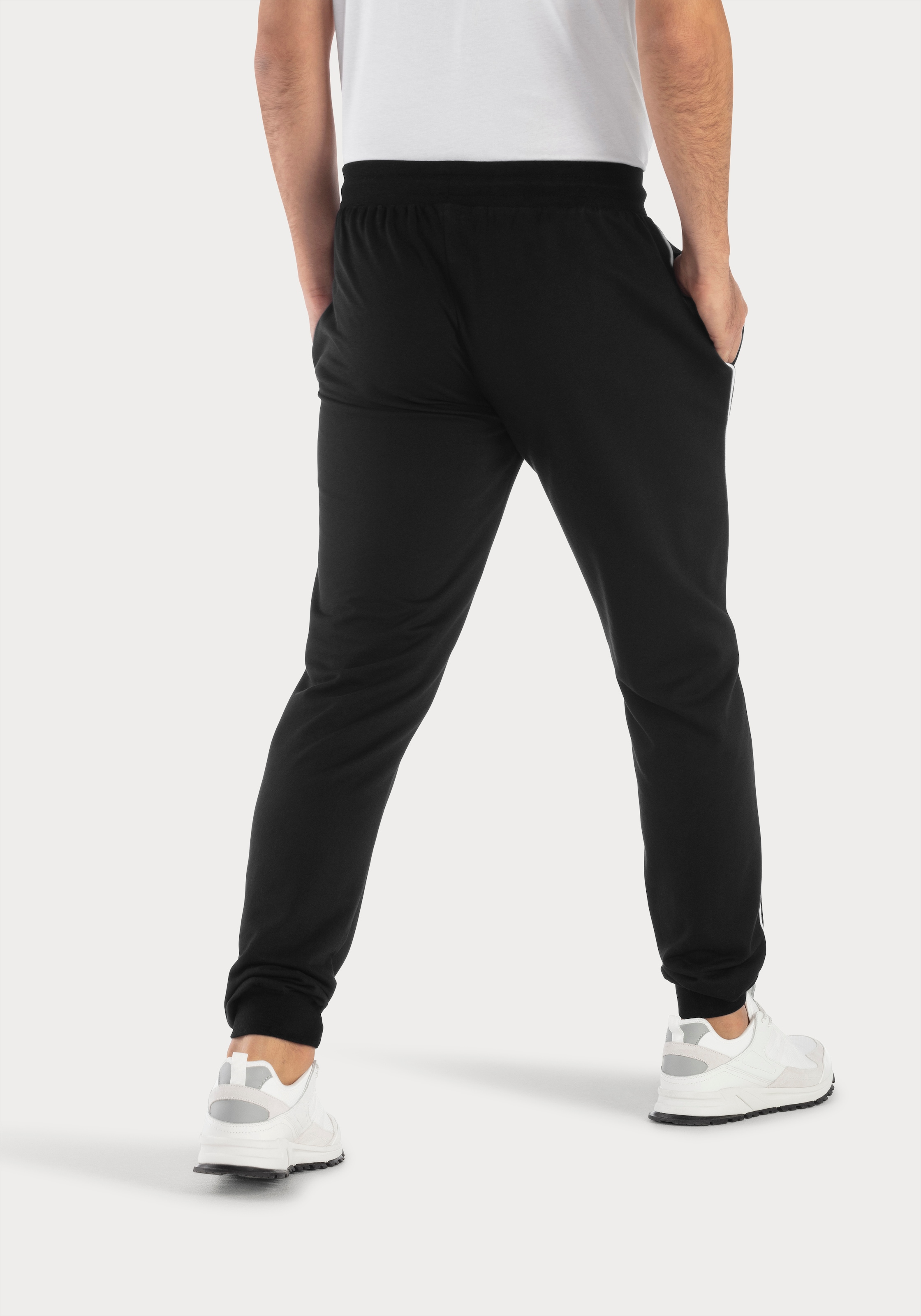 KangaROOS Sweathose, Jogginghose mit kleinem Logodruck