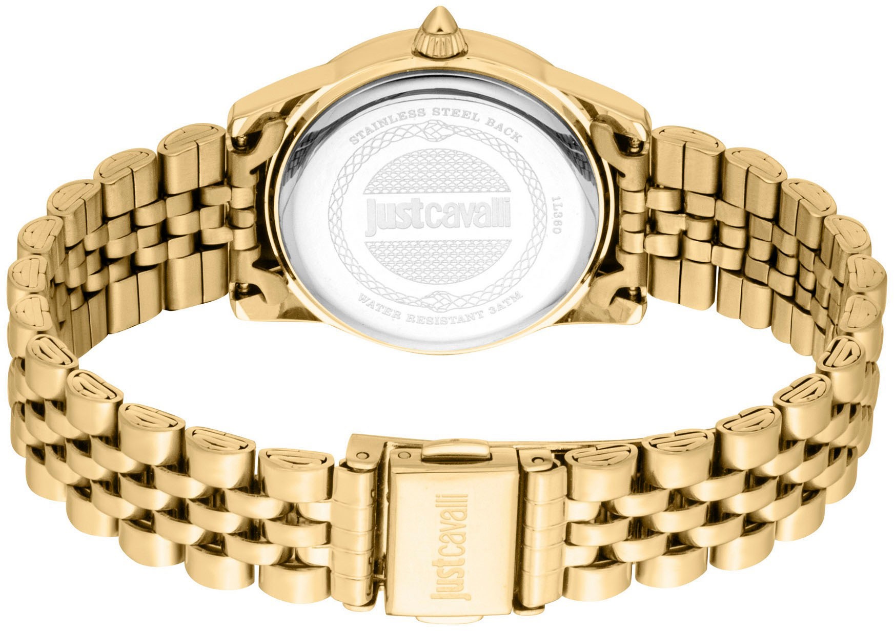 Just Cavalli Time Quarzuhr »Sublime« Armbanduhr, Damenuhr, Edelstahlarmband, Ideal auch als Geschenk