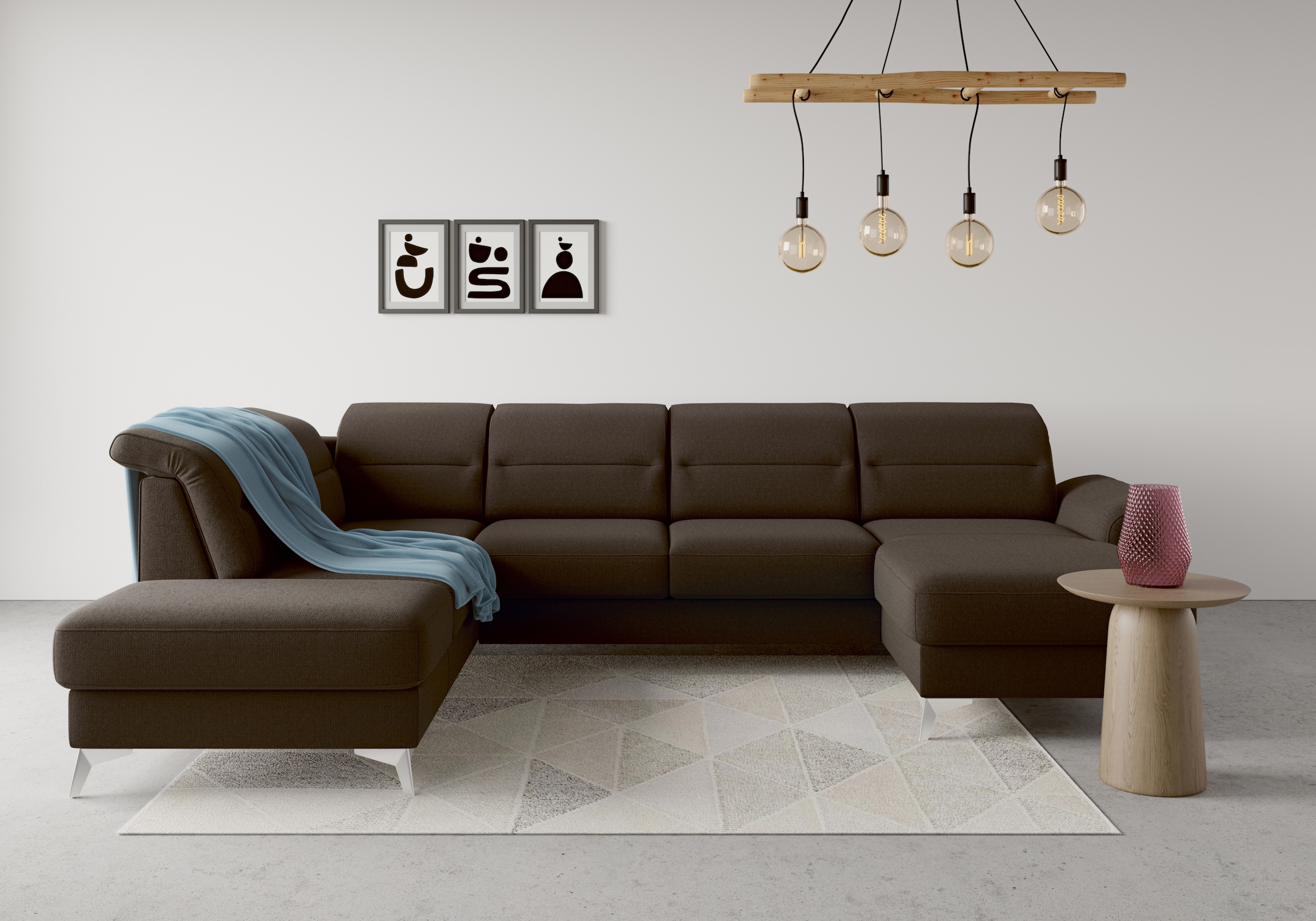 sit&more Wohnlandschaft »Sinatra U-Form« optional mit Kopfteilverstellung u günstig online kaufen