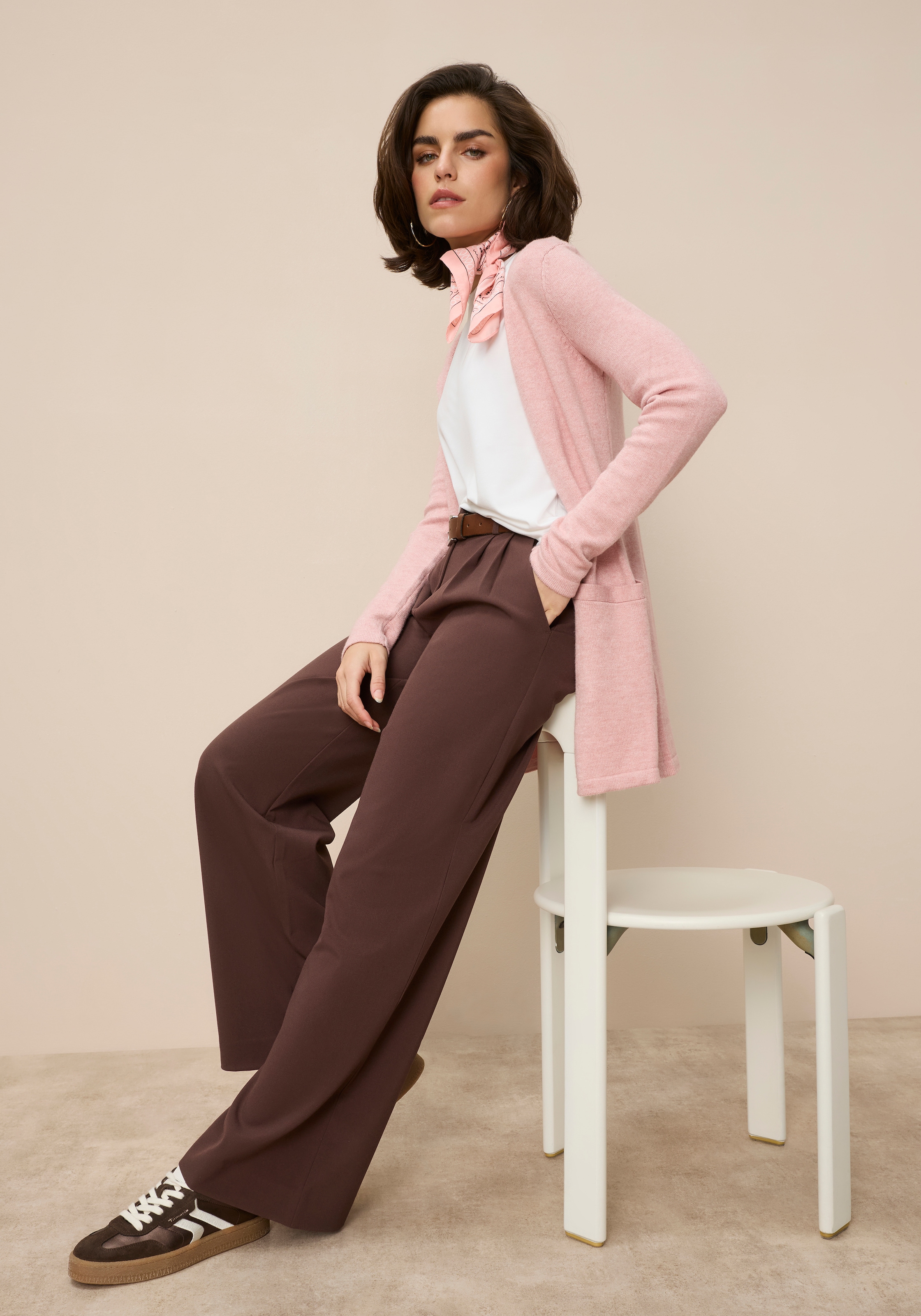 Tamaris Strickjacke mit Taschen