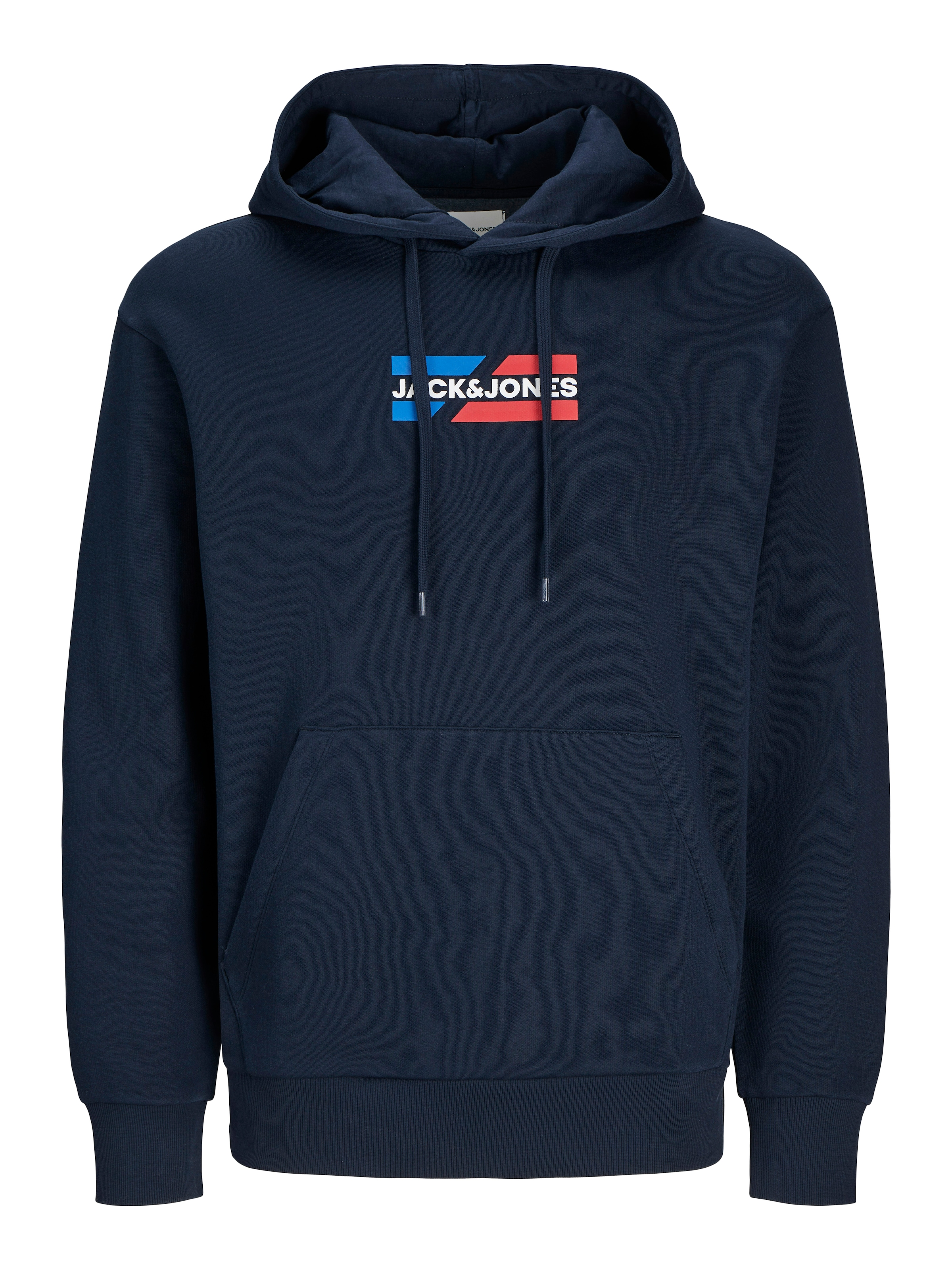 Jack & Jones Kapuzensweatshirt »JJECORP GRAPHIC SWEAT HOOD NOOS«, mit Logo Print