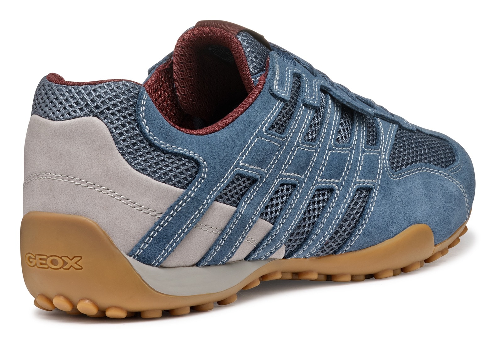 Geox Schnürschuh »U SNAKE ORIGINAL«, Schnürschuh, Freizeitschuh, Trekking Sneaker mit Lederinnensohle