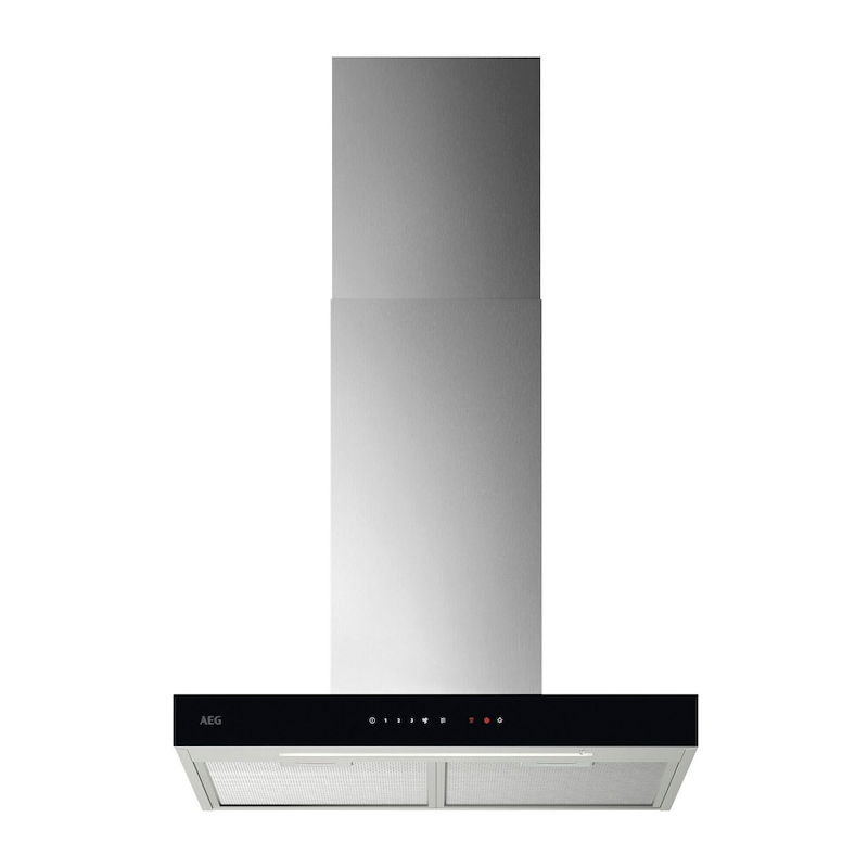 AEG Wandhaube »GB67D61HL« Serie 6000 3+ Intensivstufe, LED, Breeze: Reinigt die Raumluft nach dem Kochen Schwarz High Performance Motor: Für...