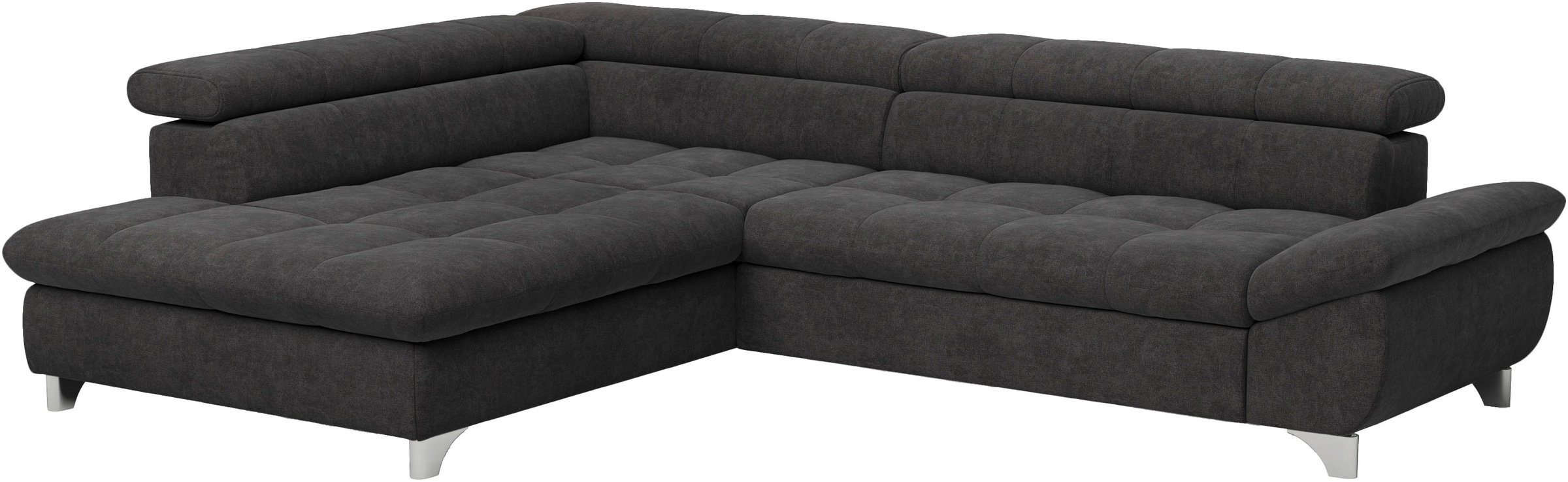 COTTA Ecksofa »Gemini L-Form«, mit Kopfteilverstellung, wahlweise mit Bettfunktion