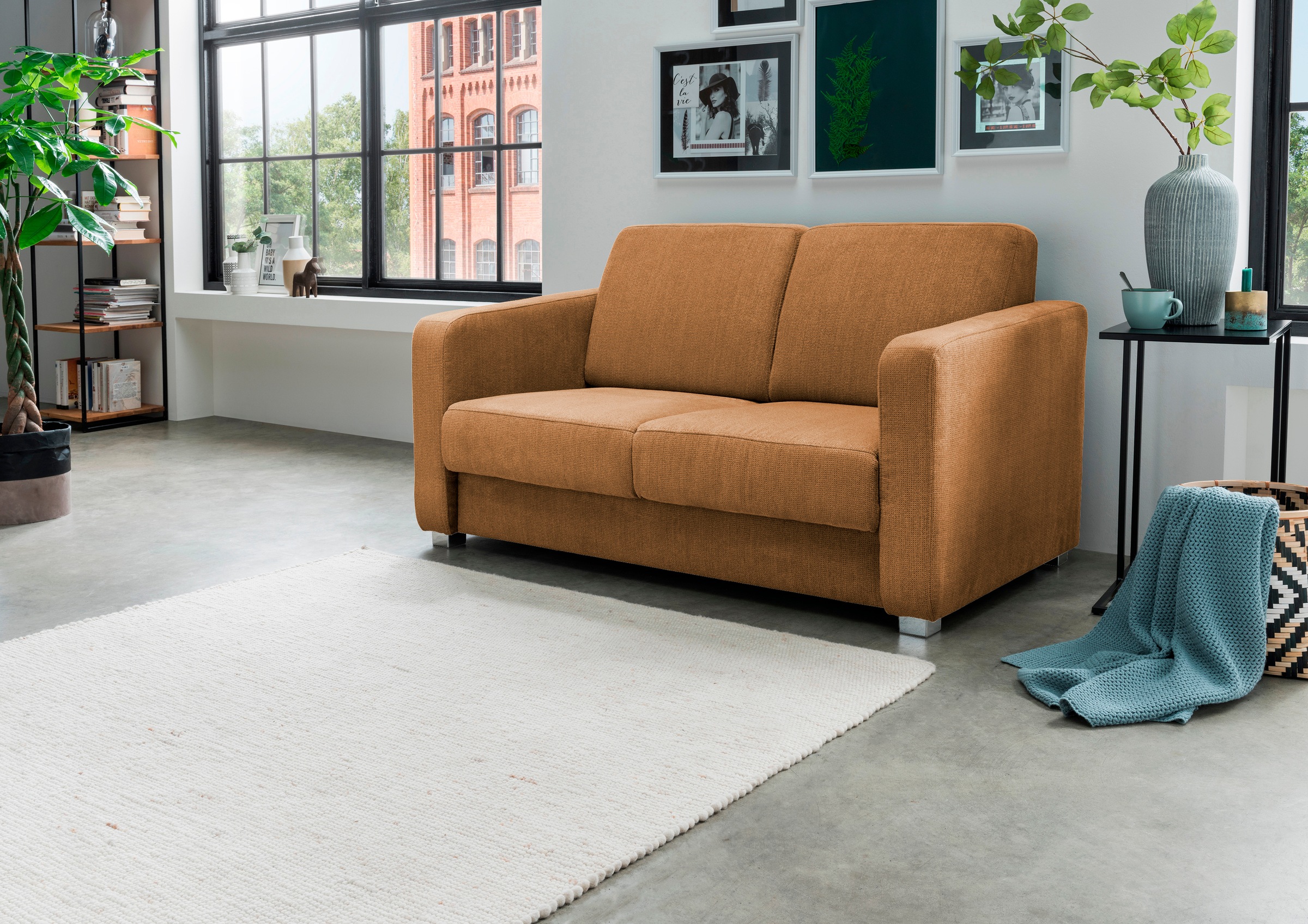 Home affaire Schlafsofa »Mia Problemlöser Sofa, Einzelauszug, Bettsofa, zei günstig online kaufen