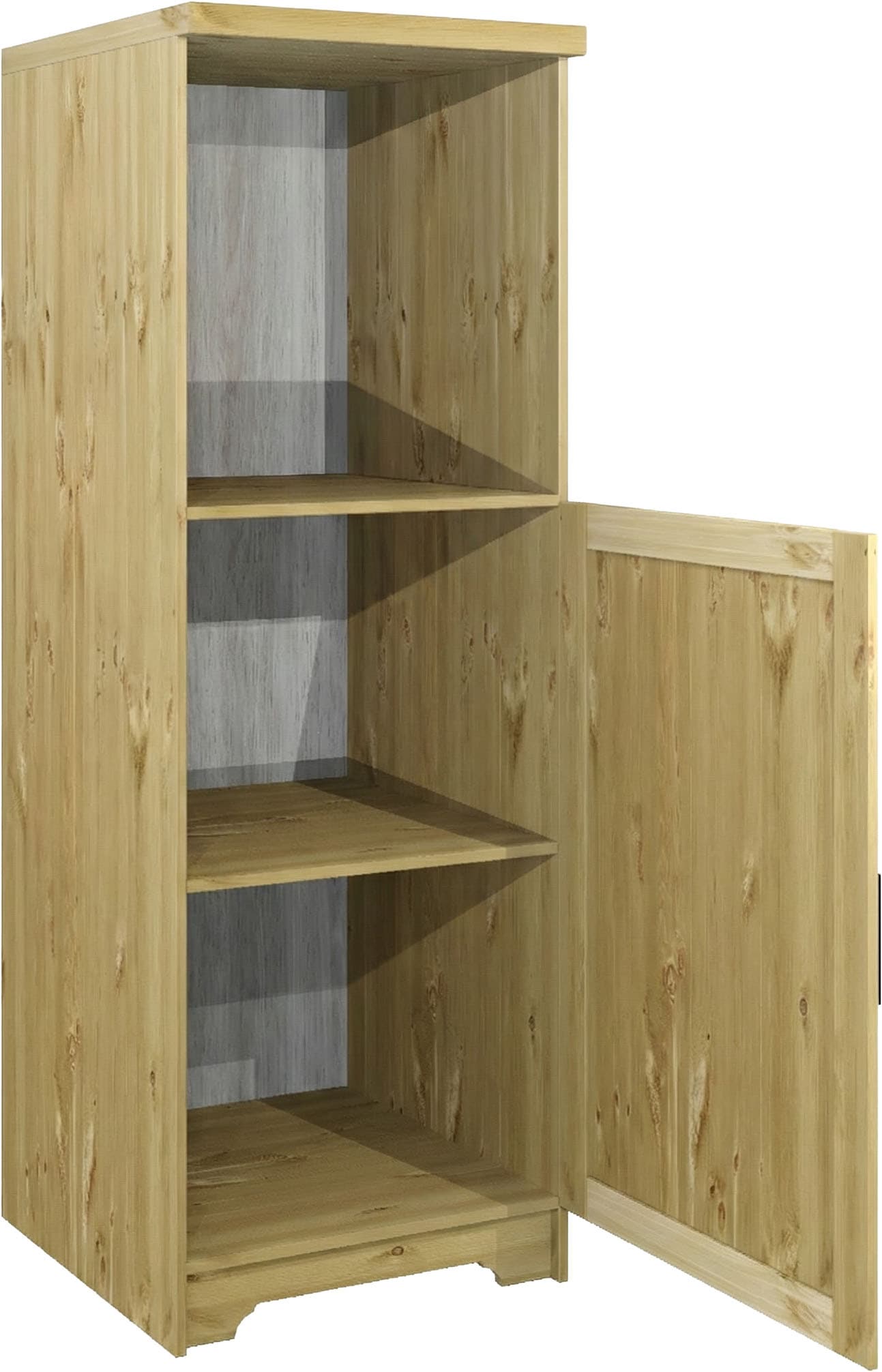 Home affaire Backofen/Kühlumbauschrank »Meliss« aus massiver Kiefer, Breite 60 cm, Soft-Close-Funktion