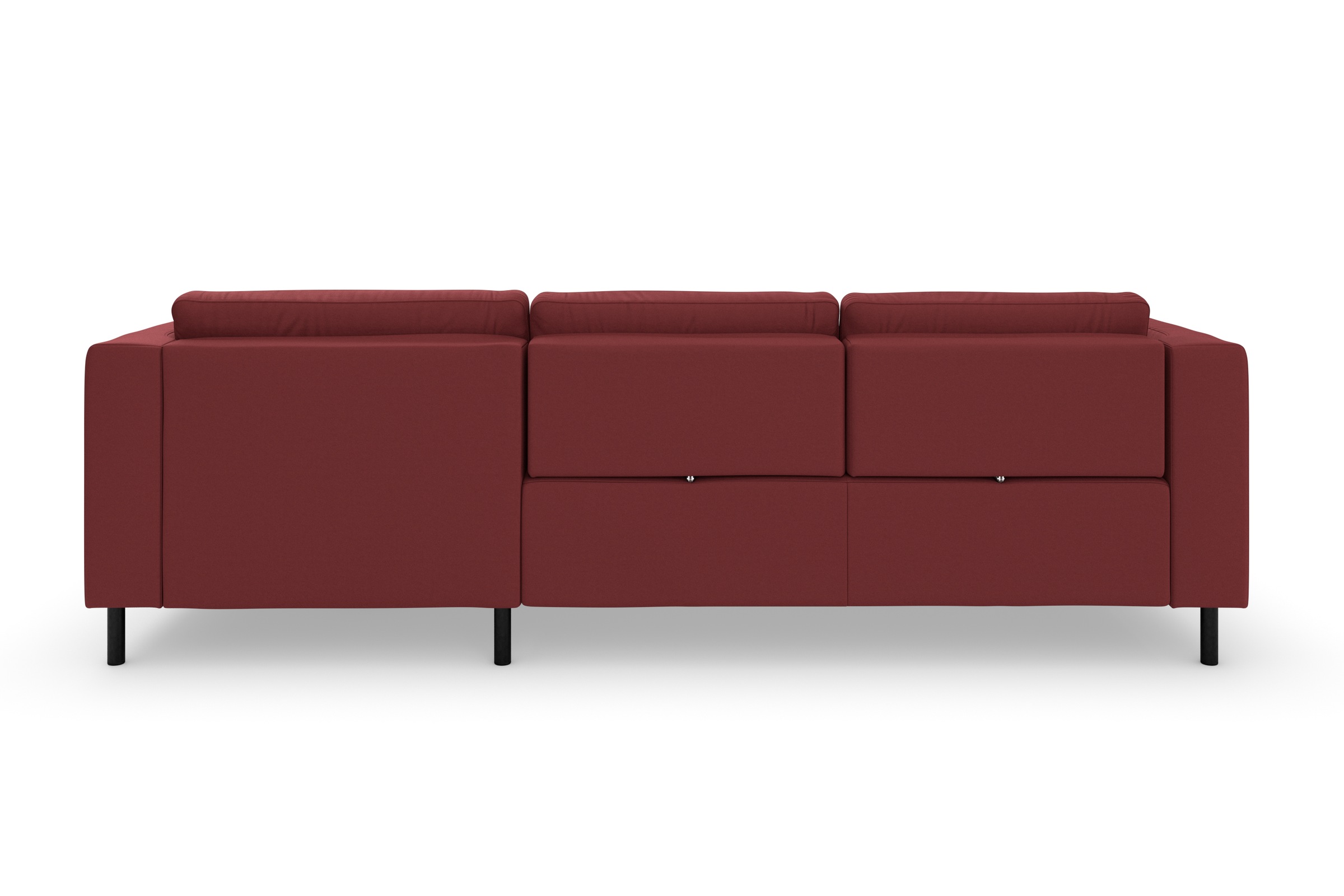 sit&more Ecksofa »Olsen L-Form«, inklusive Sitztiefenverstellung, wahlweise mit Bettfunktion, 15cm hoch