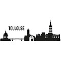 Wall-Art Wandtattoo »XXL Stadt Skyline Toulouse 120cm«, (1 St.)