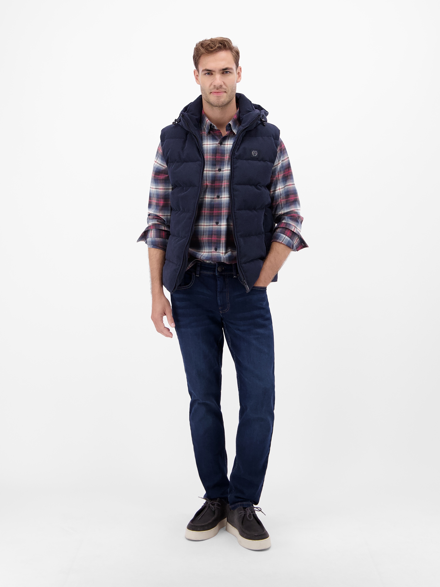 LERROS Flanellhemd »LERROS Herren Flanellhemd - Klassisch. Cool. Kombinierbar.«