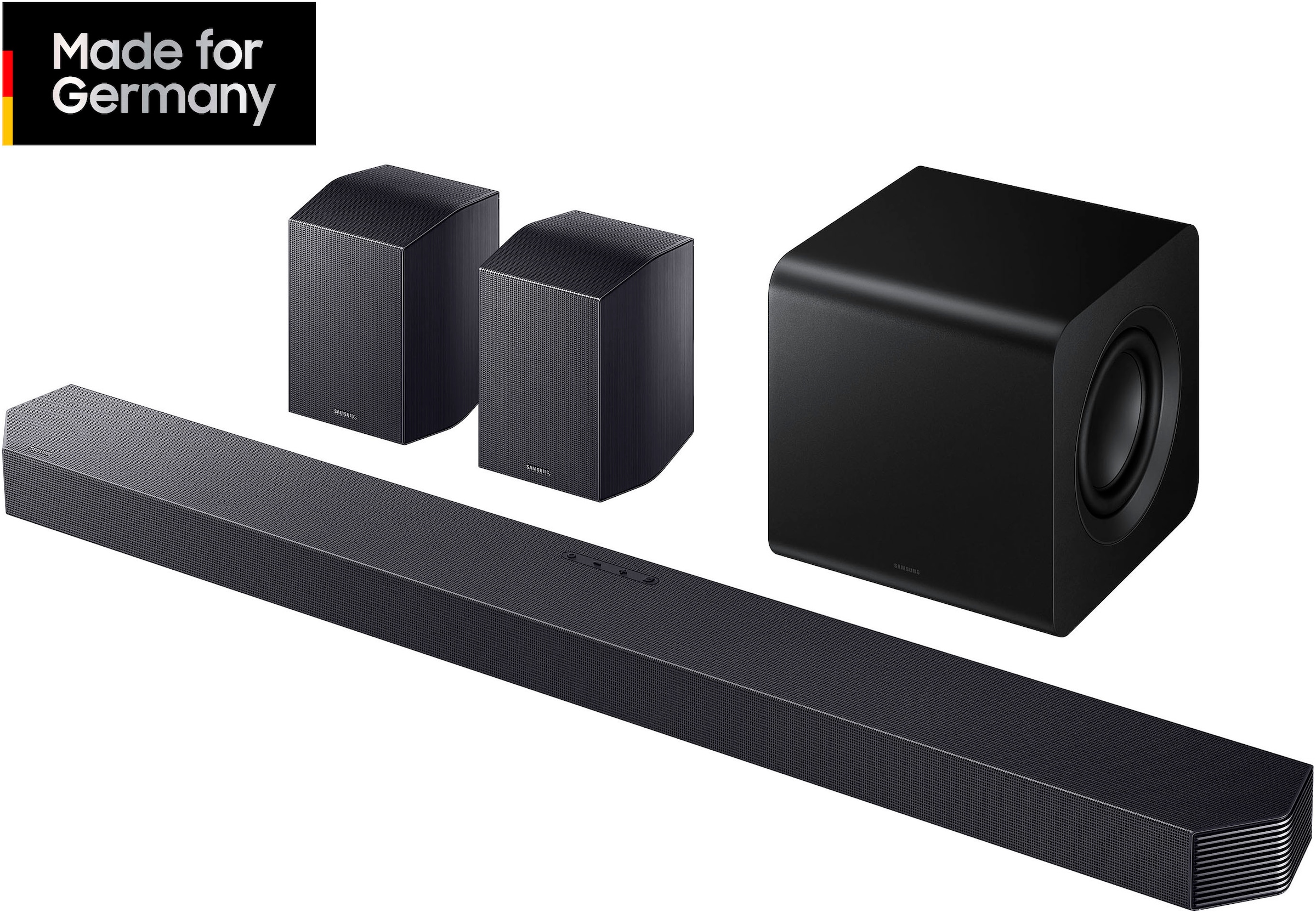 SAMSUNG Soundbar »HW-Q935GF Q-Soundbar« 9.1.4 (Bluetooth WLAN (WiFi) App-Steuerung Bassregelung Lautstärkeregelung Pairing ) 9.1.4-Kanal...