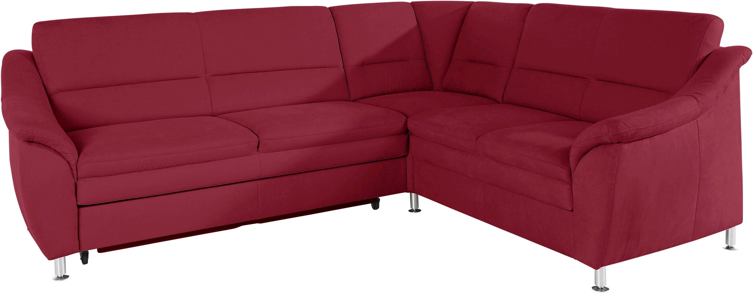 Places of Style Ecksofa »Cardoso L-Form«, Federkern, wahlweise mit Bett, Sc günstig online kaufen
