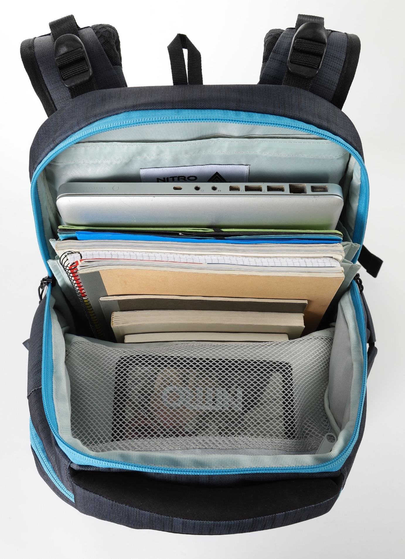 NITRO Schulrucksack »SUPERHERO, haze«, Reisetasche, Travel Bag, Alltagsrucksack, Daypack, Schoolbag