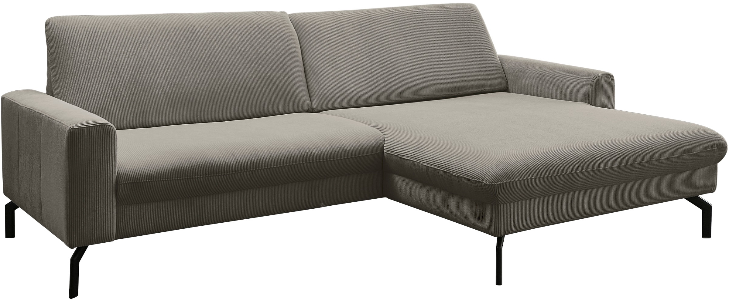 Die PlanBar Ecksofa »ZE-EM20028 L-Form, Breite 248 cm« wahlweise mit Kopfstützen und Sitztiefenverstellung
