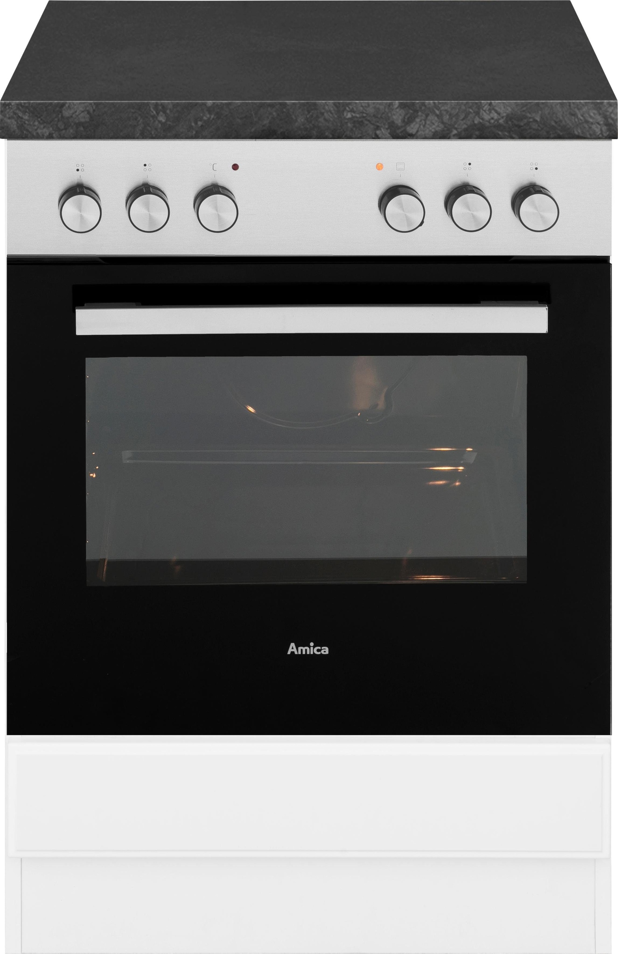 wiho Küchen Herdumbauschrank "Erla" 60 cm breit mit Kassettenfront günstig online kaufen