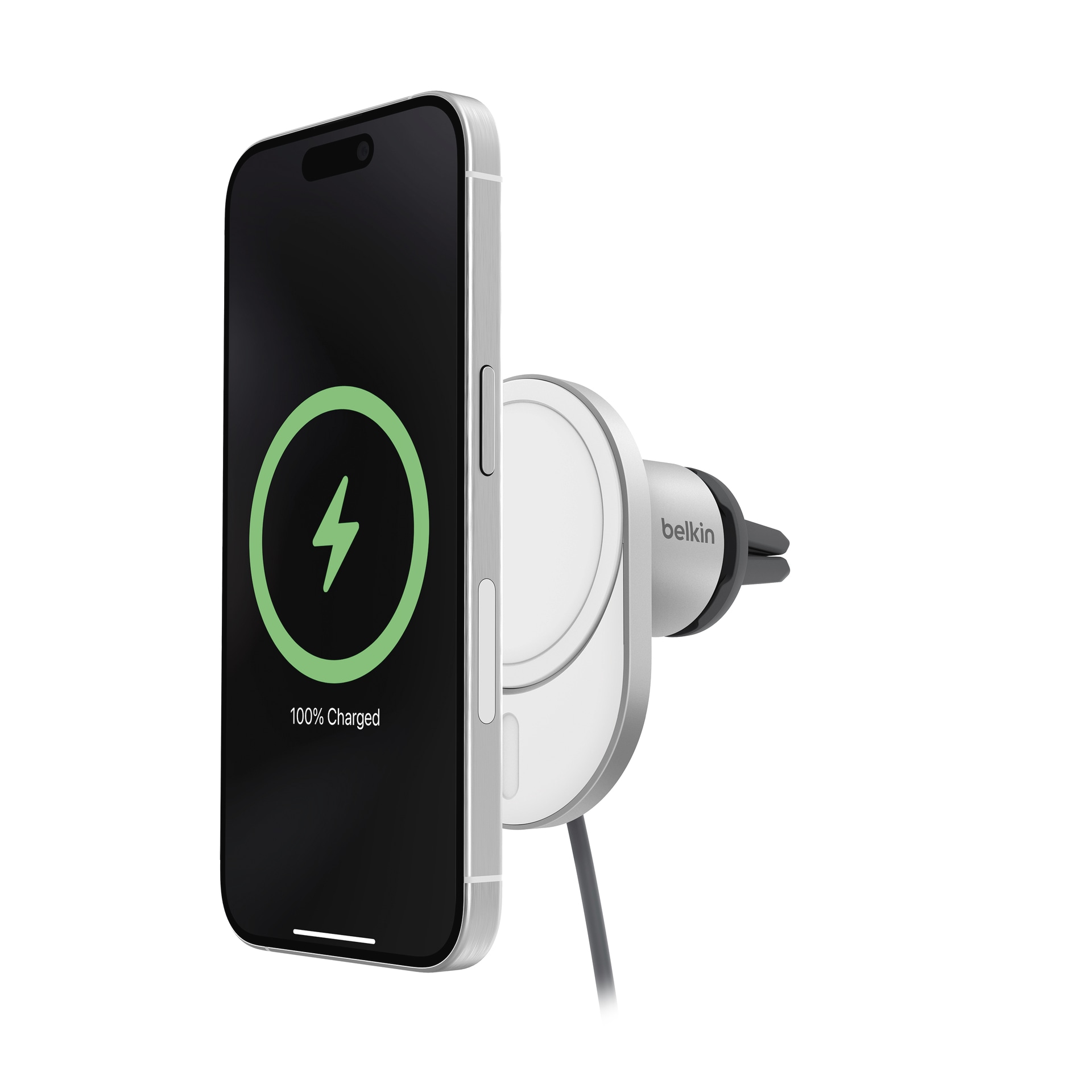 Belkin Wireless Charger »BoostCharge Magnetisches Kfz-Ladegerät Qi2, ohne Netzteil«