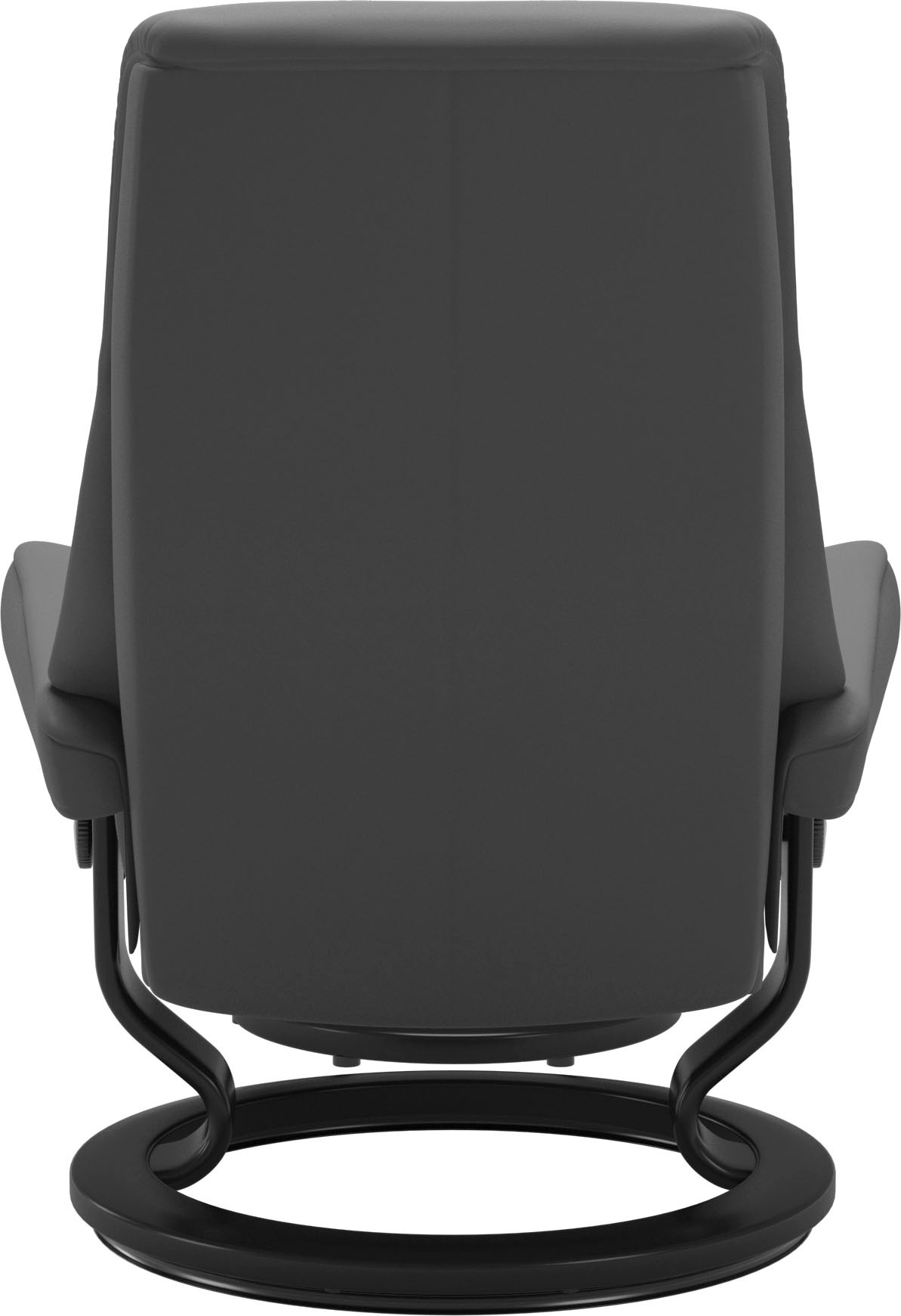 Stressless® Relaxsessel »View«, (Set, Relaxsessel mit Hocker), mit Classic Base, Größe S,Gestell Schwarz