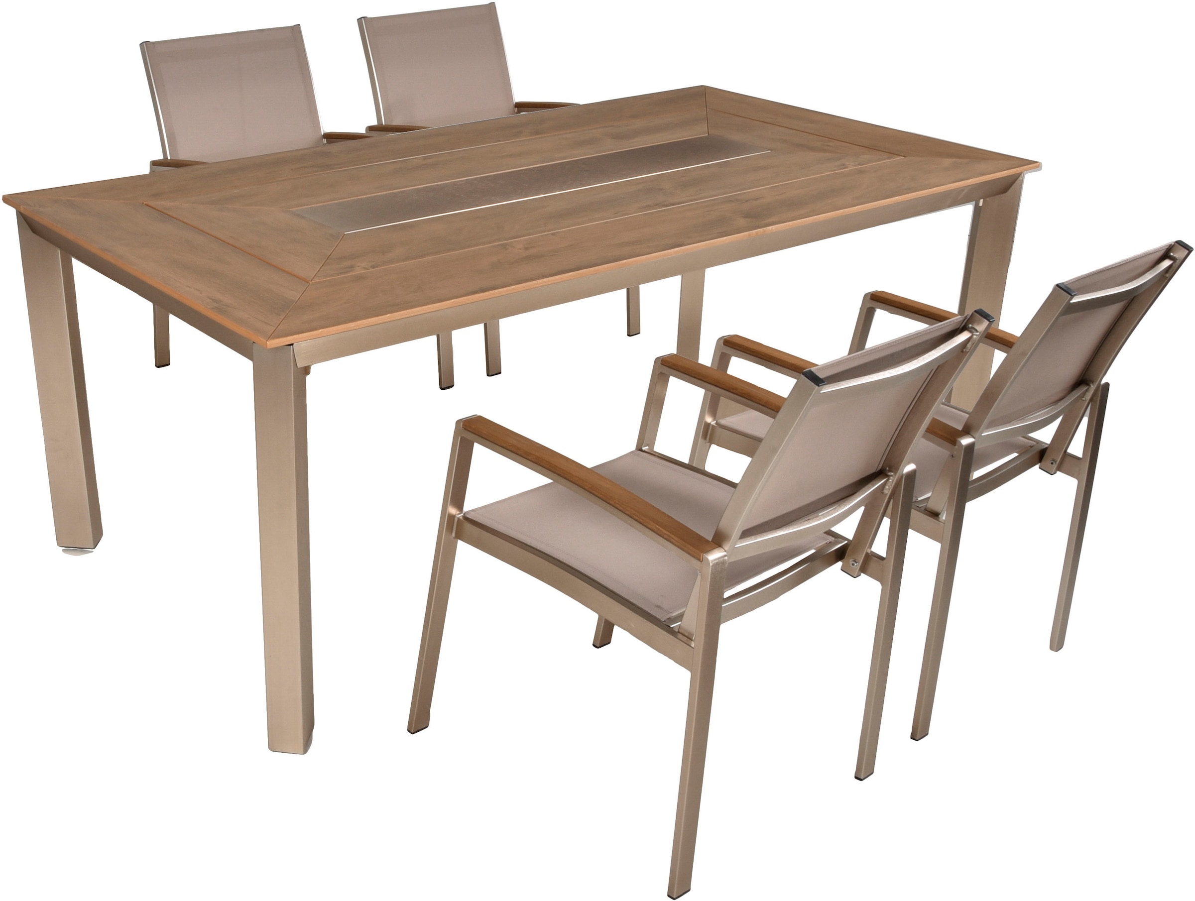 Garden Pleasure Garten-Essgruppe »FLORENCE« 5 Stk. tlg.