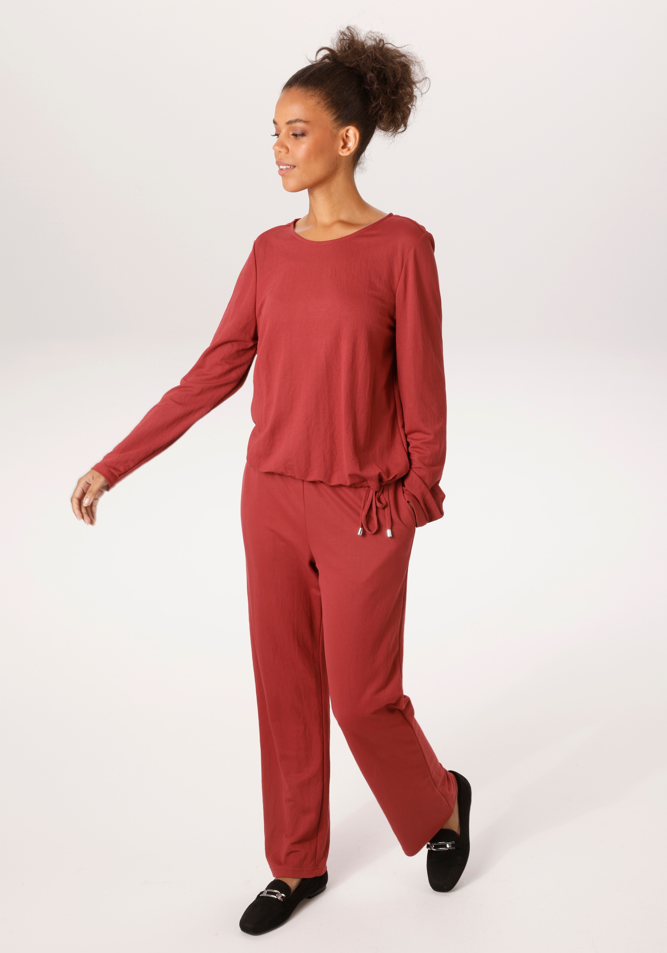 Aniston CASUAL Schlupfhose  in weicher Pique-Qualität - NEUE KOLLEKTION
