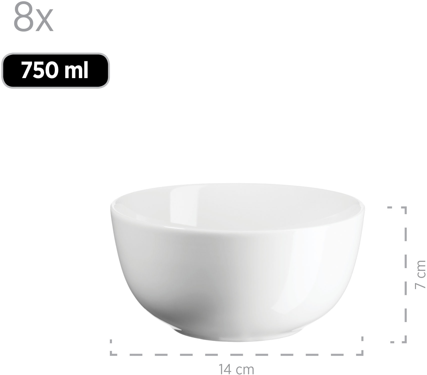 MÄSER Kombiservice »BARCA, Geschirr-Set«