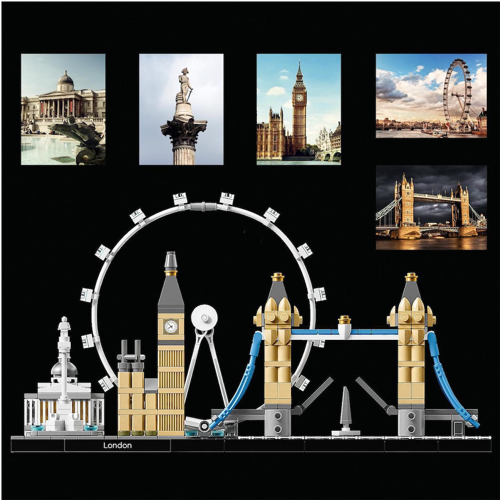 LEGO® Konstruktionsspielsteine »London (21034), LEGO® Architecture«, (468 St.)