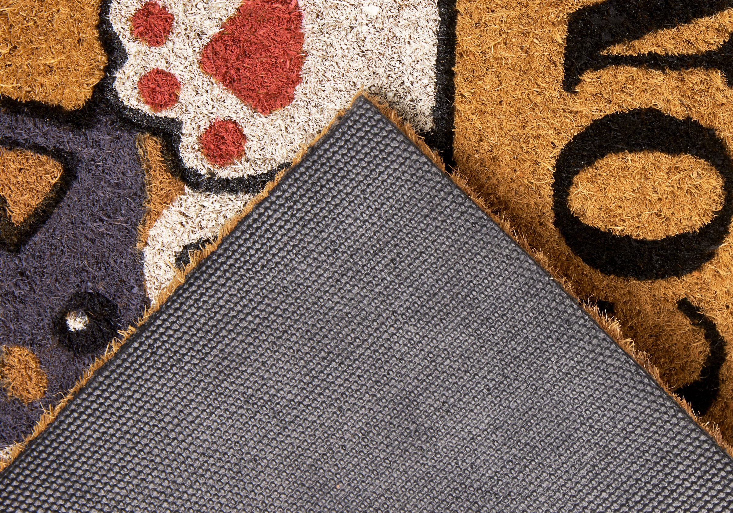 HANSE Home Fußmatte »Welcome & Dog, Türmatte«, rechteckig, 15 mm Höhe, Kokos, Schmutzfangmatte, Outdoor, Rutschfest, Innen, Kokosmatte, Flur