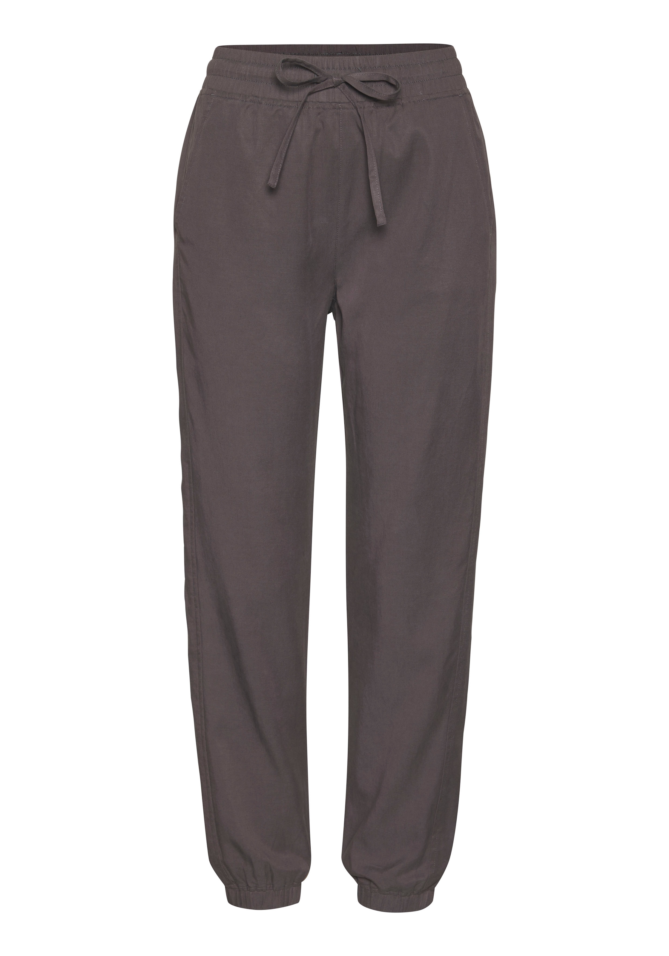 LASCANA Schlupfhose, aus Webware, leichte Stoffhose mit Taschen