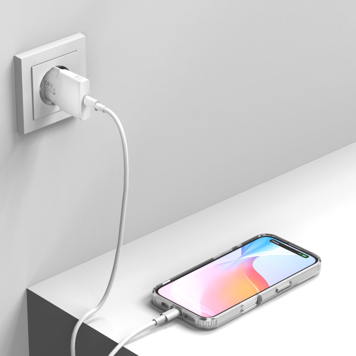 4smarts Handyhülle »3in1 Premium Starter Set für Apple iPhone 16«, Backcover, Schutzhülle, Handyschutzhülle, Case, Schutzcase, stoßfest
