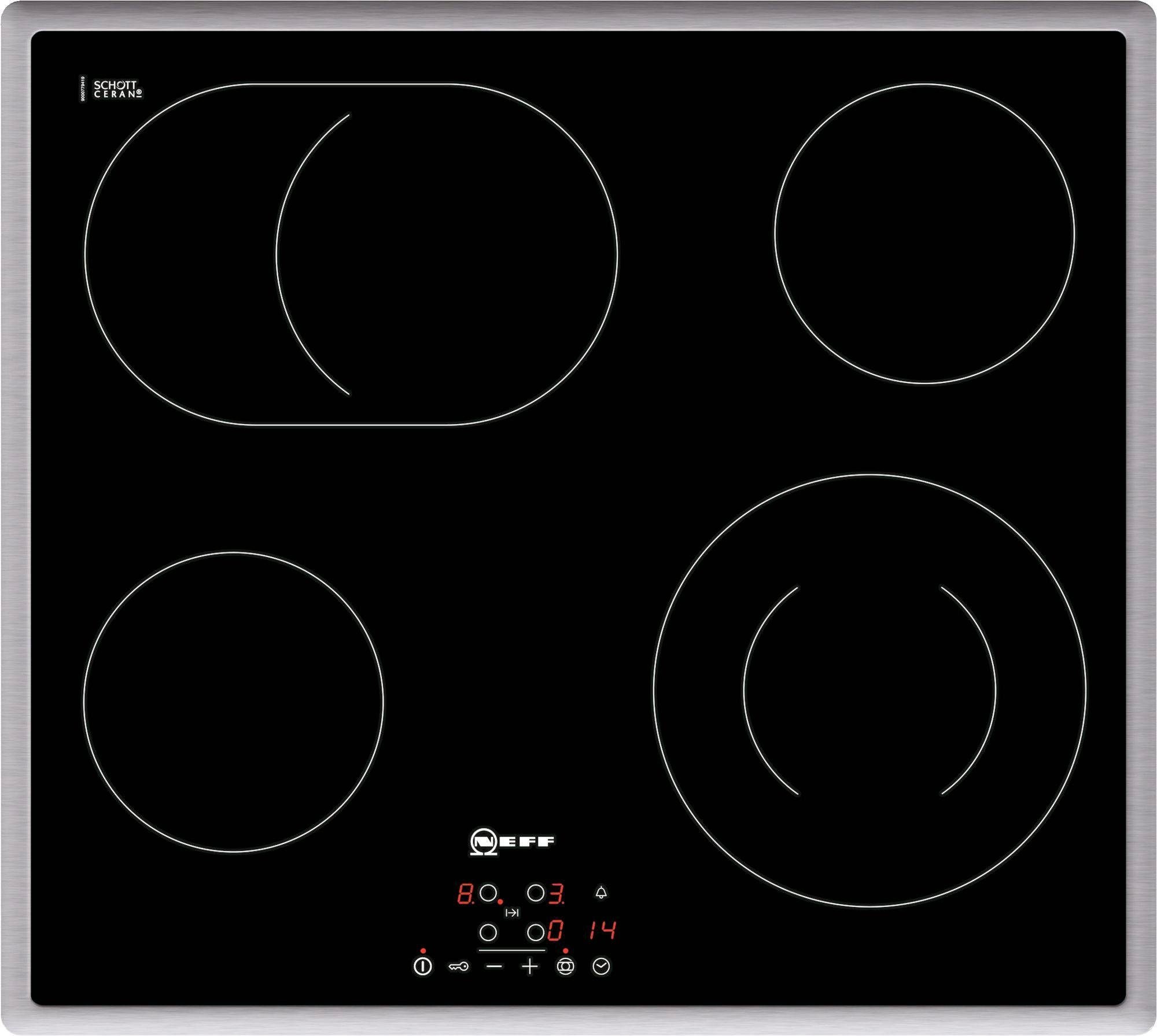 6. Bild von NEFF Backofen-Set »XB46P«, B2CCG6AN0, mit Teleskopauszug nachrüstbar, Pyrolyse-Selbstreinigung, CircoTherm® Heißluftsystem