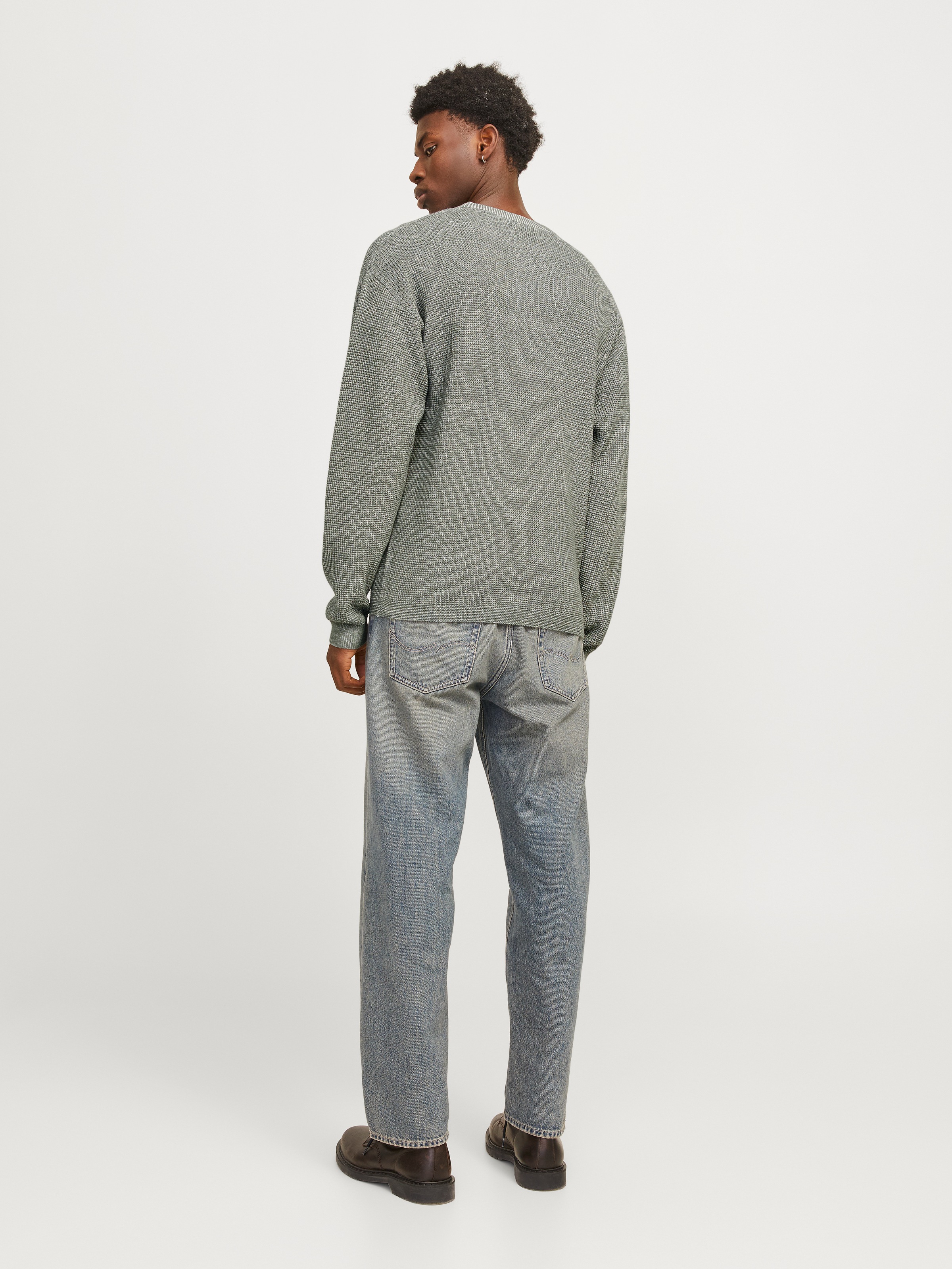 Jack & Jones Strickpullover »JJWALTER KNIT RELAXED CREW NECK«
