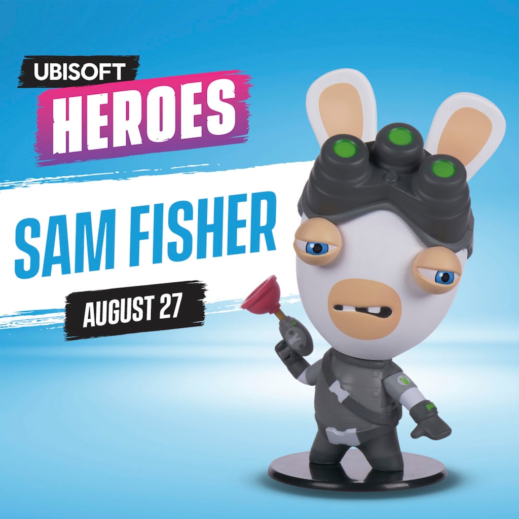 UBISOFT Spielfigur »Ubisoft Heroes - Sam Fisher Rabbid Figur«