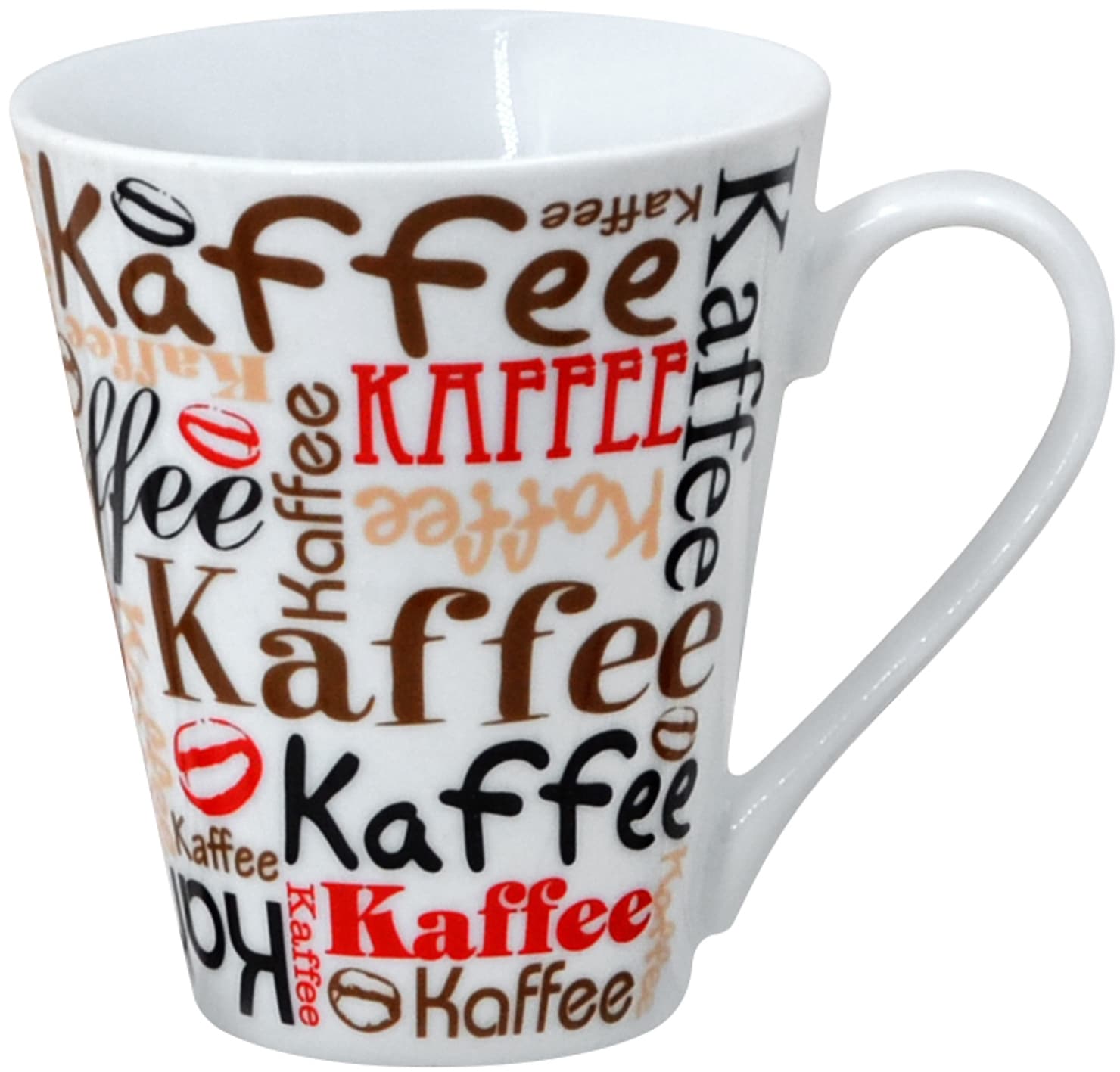 Retsch Arzberg Becher »Kaffeescript«, (Set, 4 tlg.), 4-teilig