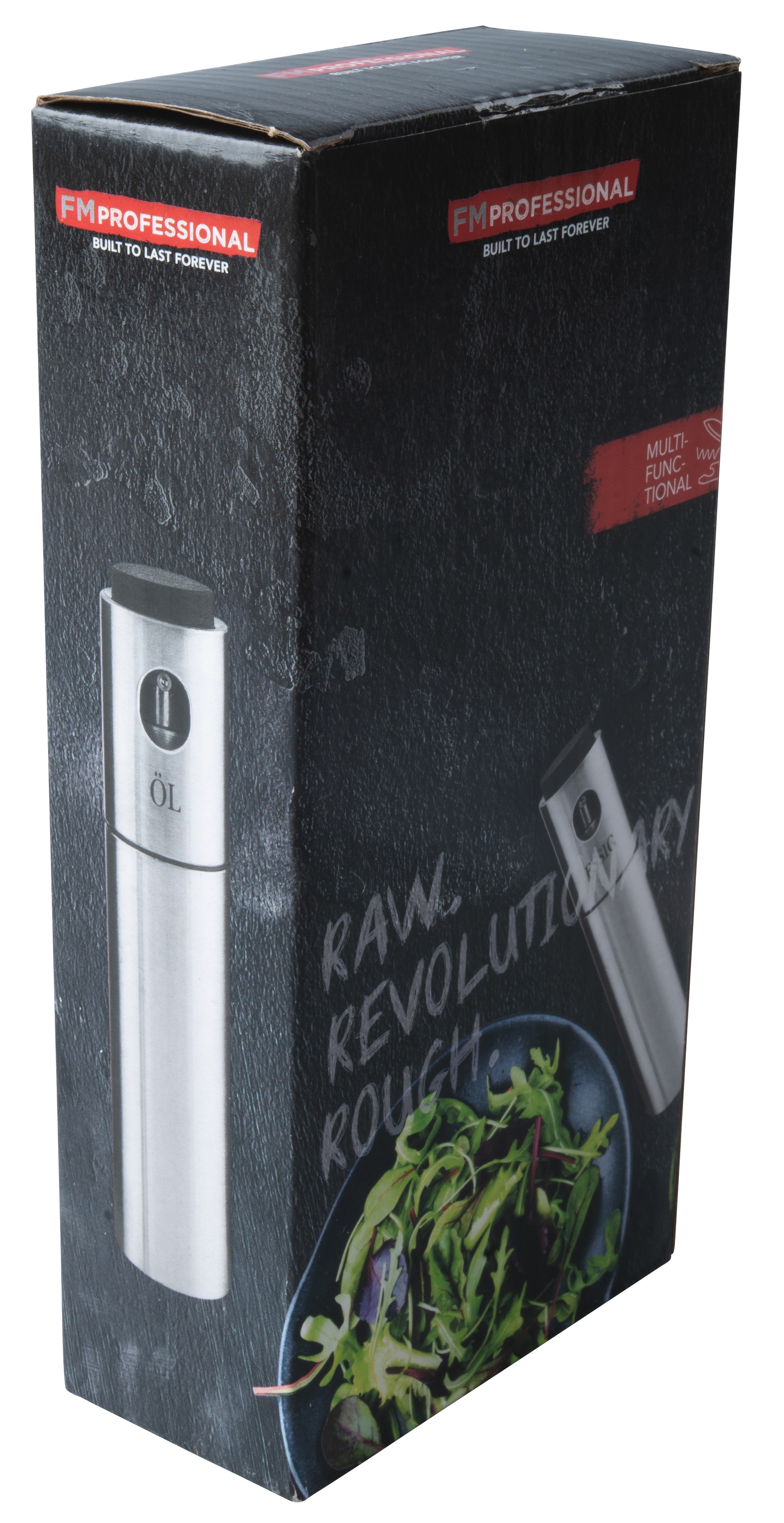 FMprofessional Menage-Set »Essig- & Ölsprüher Set aus Edelstahl« präzise Dosierung für kulinarische Highlights, ideal für Küche & Grill