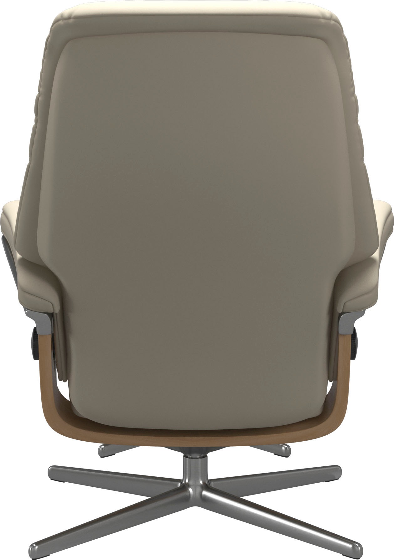 Stressless® Fußhocker »Sunrise«, mit Cross Base, Größe S, M & L, Holzakzent Eiche