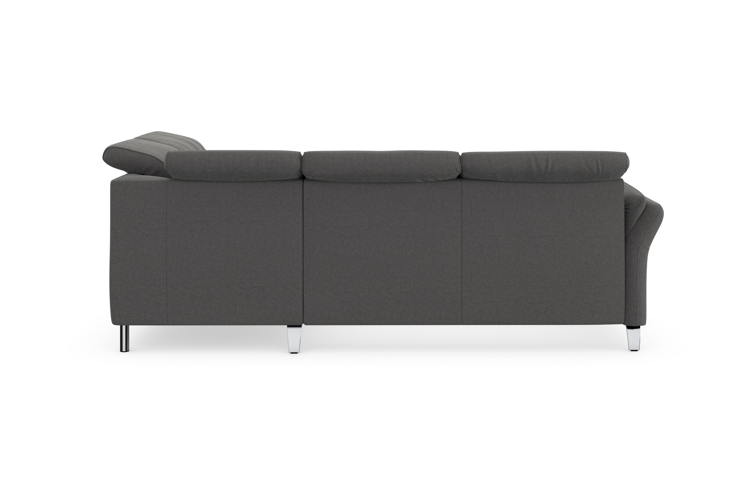 sit&more Ecksofa »Grenoble L-Form mit Federkern«, wahlweise mit Bettfunktion, Bettkasten, Arm- und Kopfteilverstellung