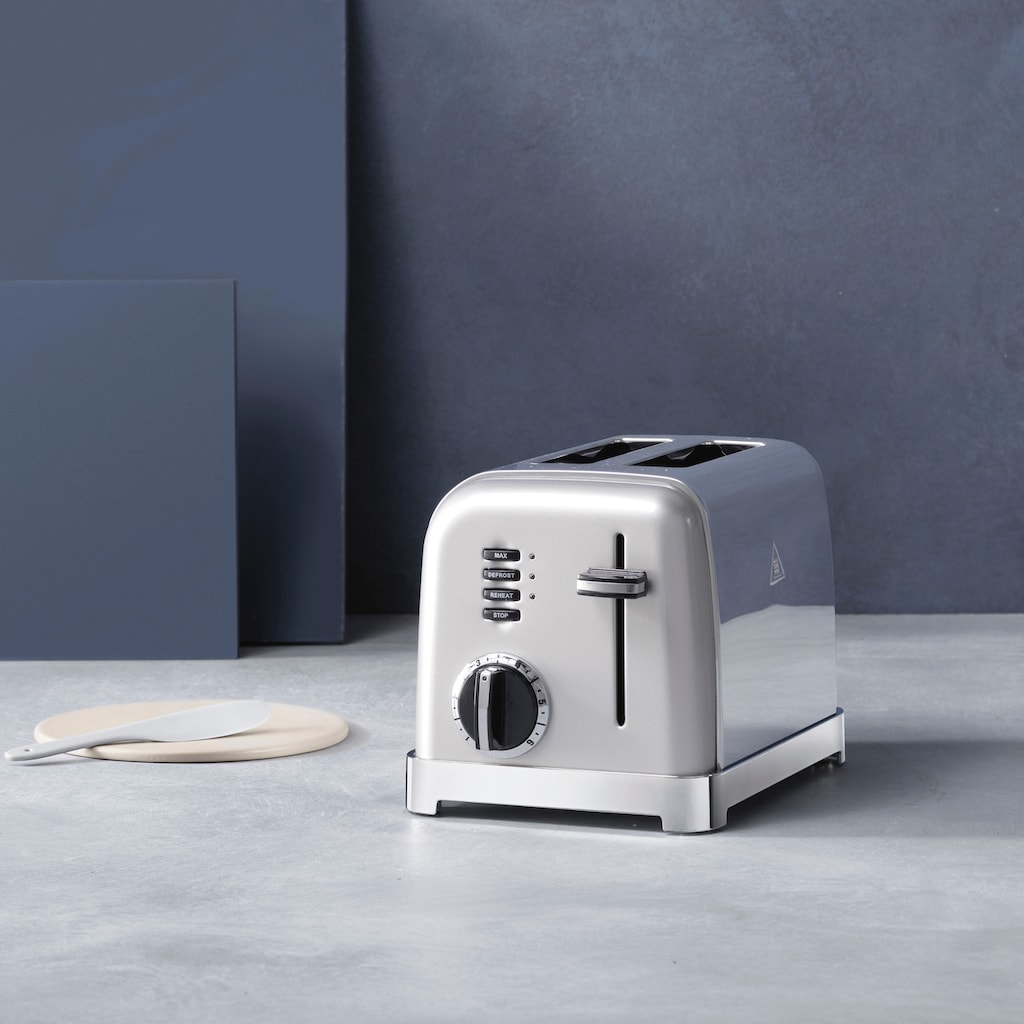 Cuisinart Toaster »CPT160SE«, 2 kurze Schlitze, für 2 Scheiben, 900 W