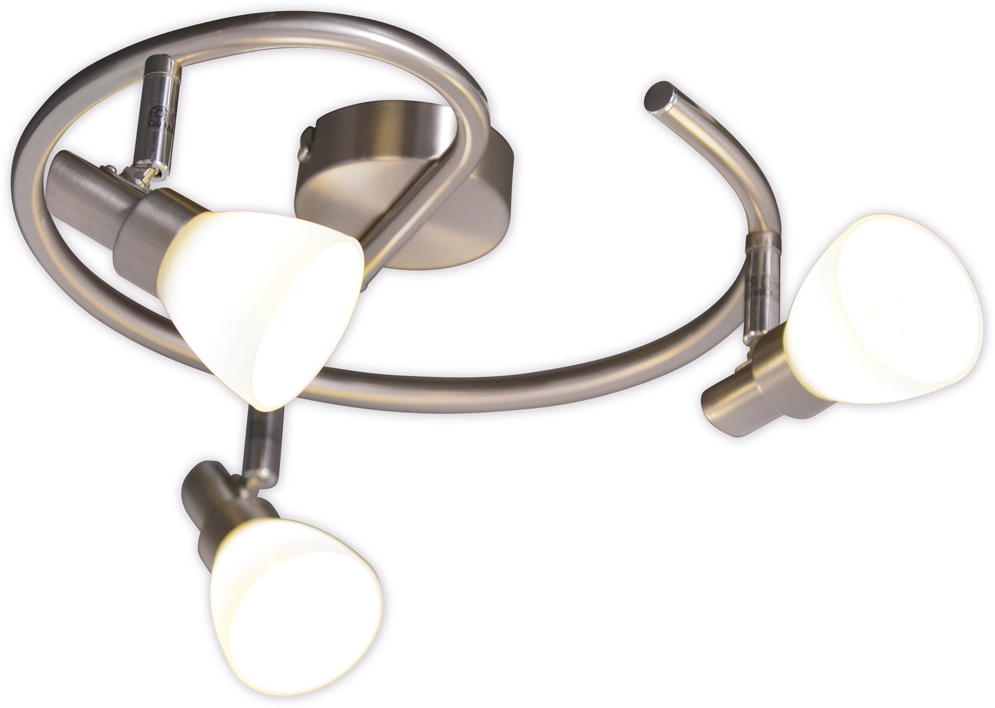 näve LED Deckenspot »Feltre«, 3 flammig, Leuchtmittel G9   Leuchtmittel wec günstig online kaufen