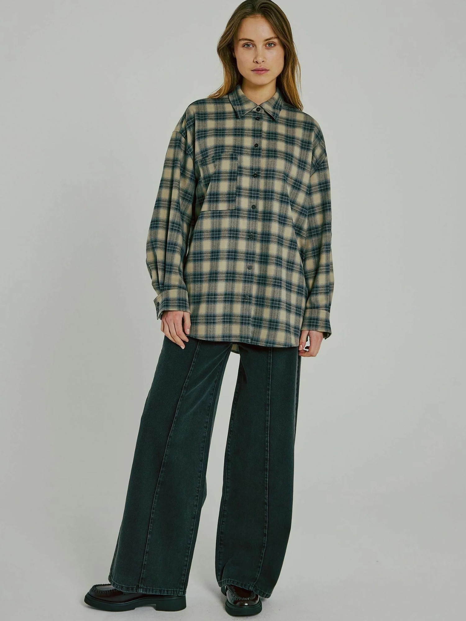 NORR Langarmhemd »NORR Shirt Woody«