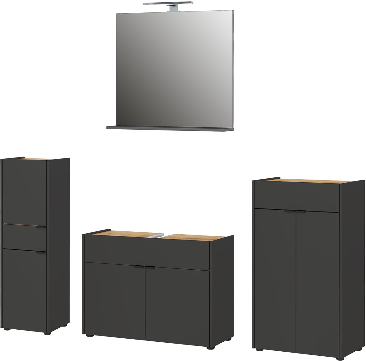 GERMANIA Badmöbel-Set »Ameca« 4 Stk. tlg. günstig online kaufen