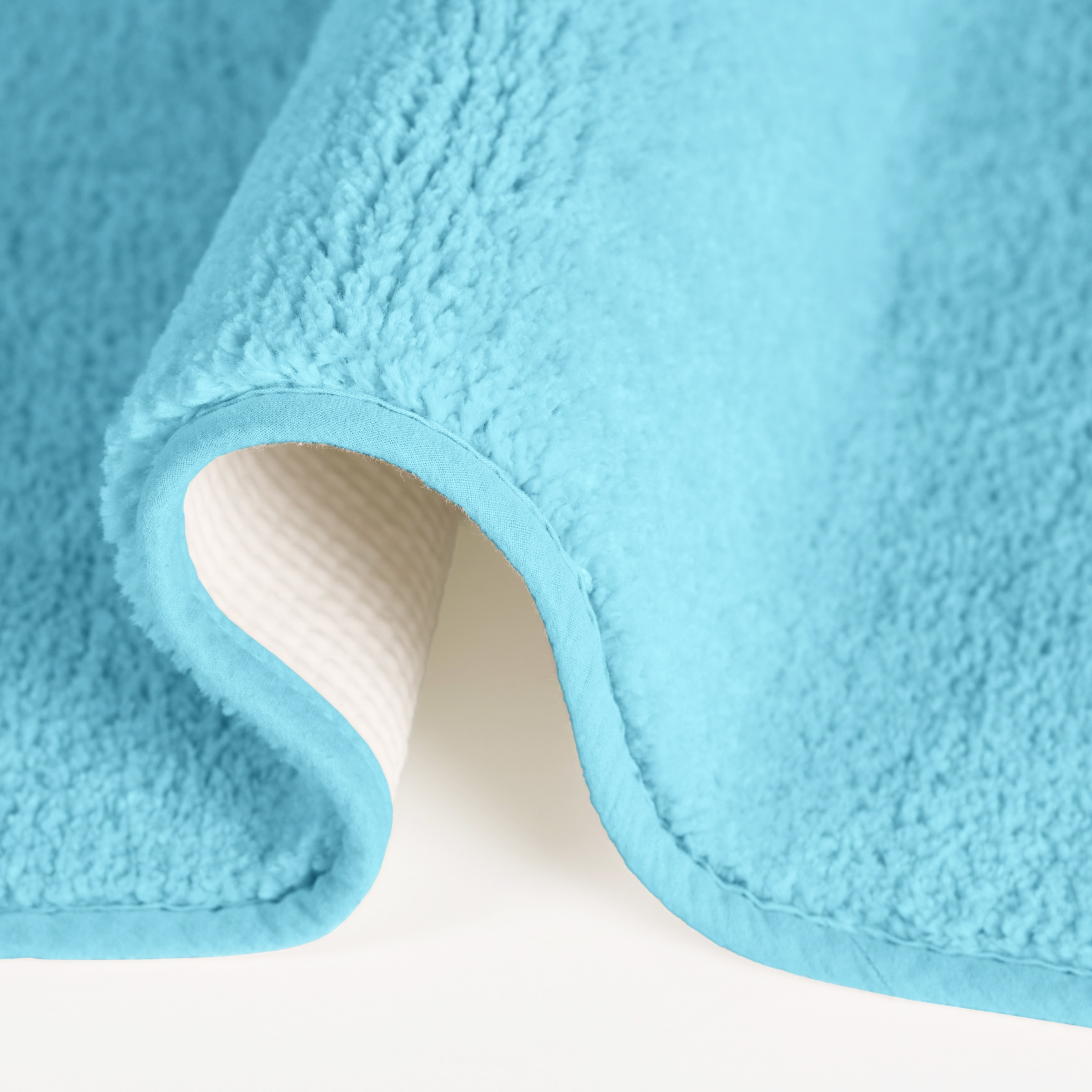 my home Badematte »Vanessa, Badvorleger, Badezimmer Teppich«, rutschhemmend beschichtet, schnell trocknend-fußbodenheizungsgeeignet-strapazierfähig, Badteppich, weiche Haptik, unifarben