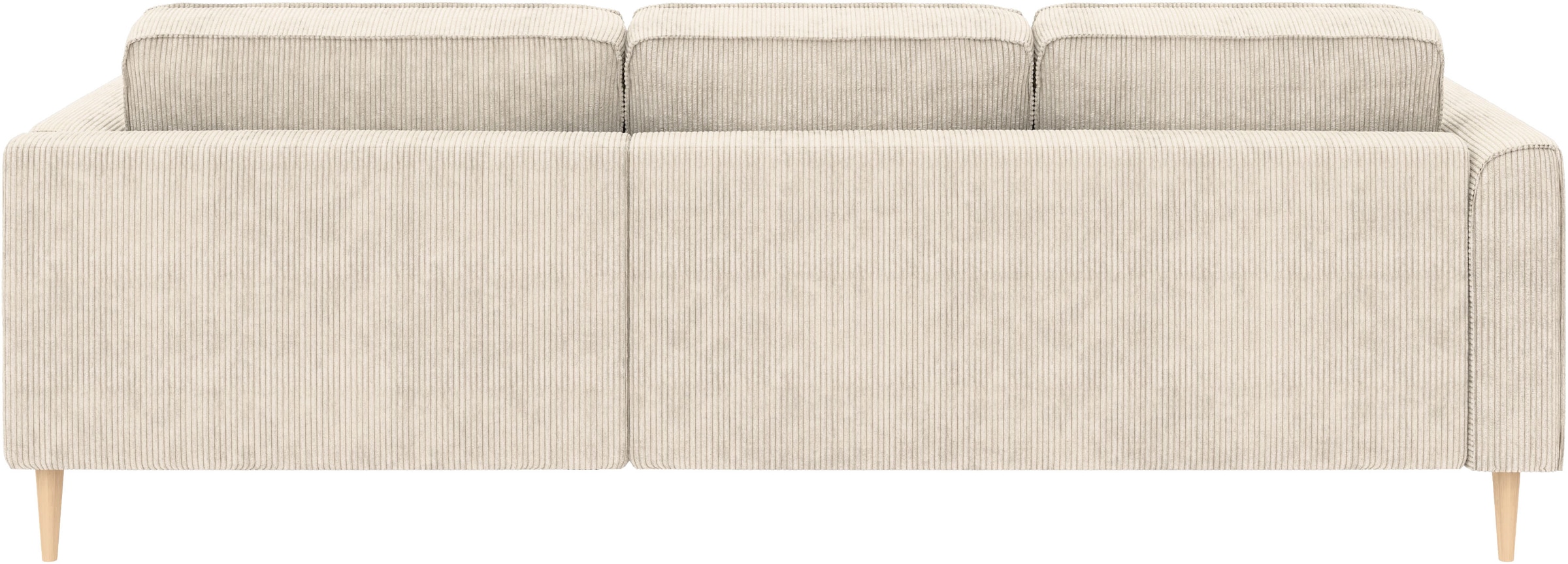 Home affaire Ecksofa »Booster Couch wahlweise mit Schlaffunktion und Bettkasten-auch in Cord«, Recamiere beidseitig montierbar, Sofa in L-Form, 232 cm