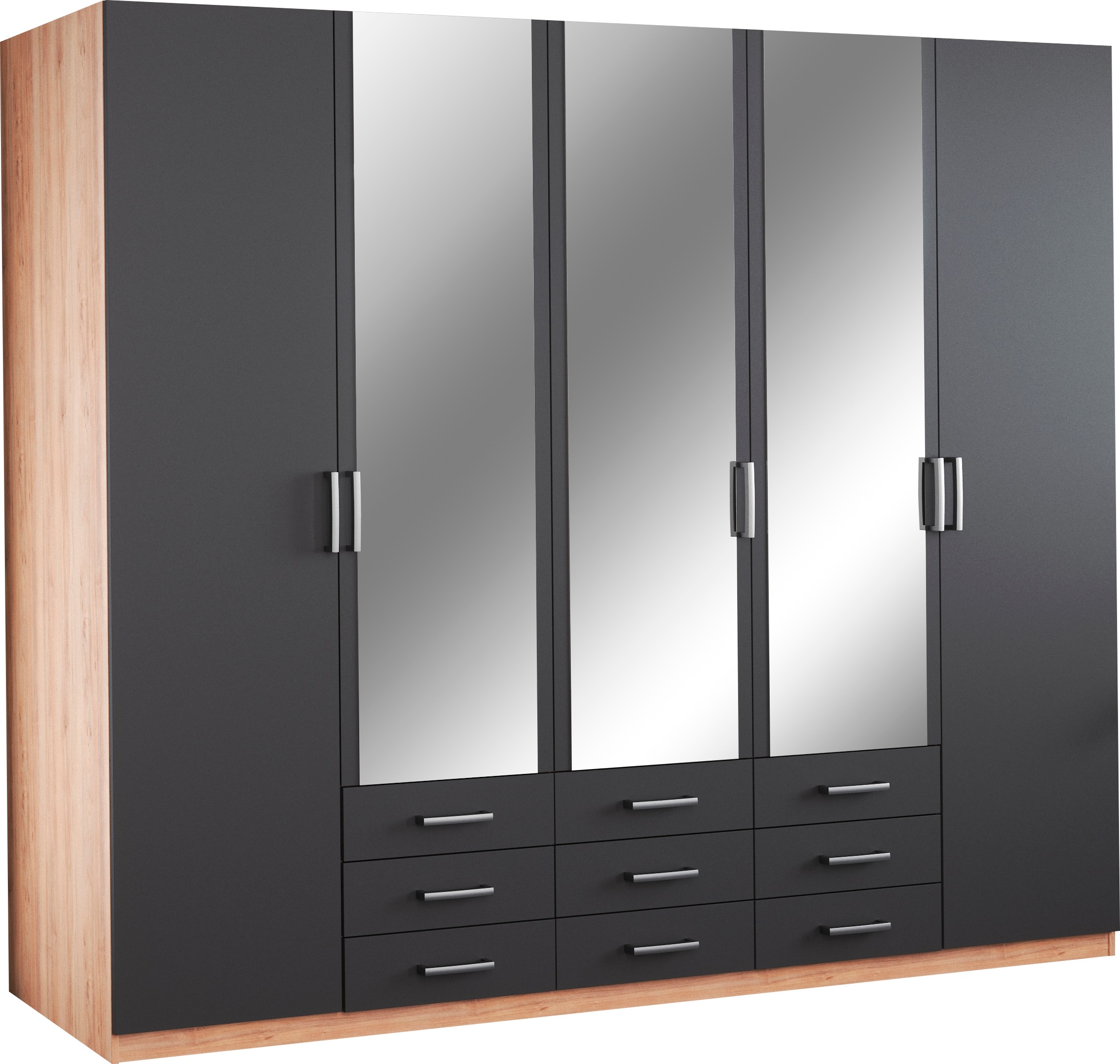 priess Kleiderschrank "Amsterdam" mit oder ohne LED-Beleuchtung günstig online kaufen