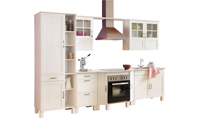Home affaire Küchen-Set »Alby«, ohne E-Geräte, Breite 325 cm, aus massiver Kiefer kaufen